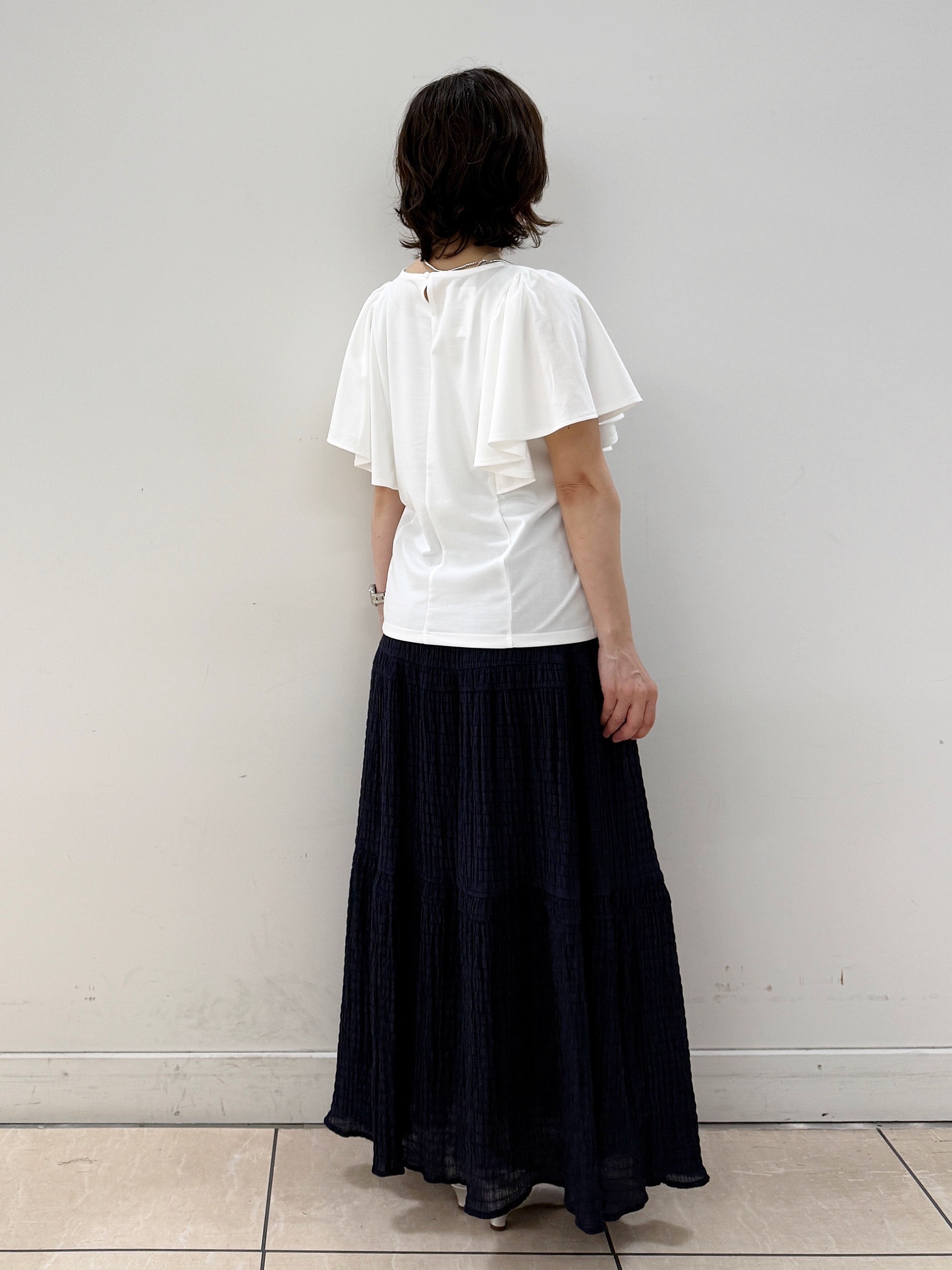 KIKIさんの「Reflect｜【SS-4Lサイズ／接触冷感／シワになりにくい】リラクシーテーラードジャケット」を使ったコーディネート