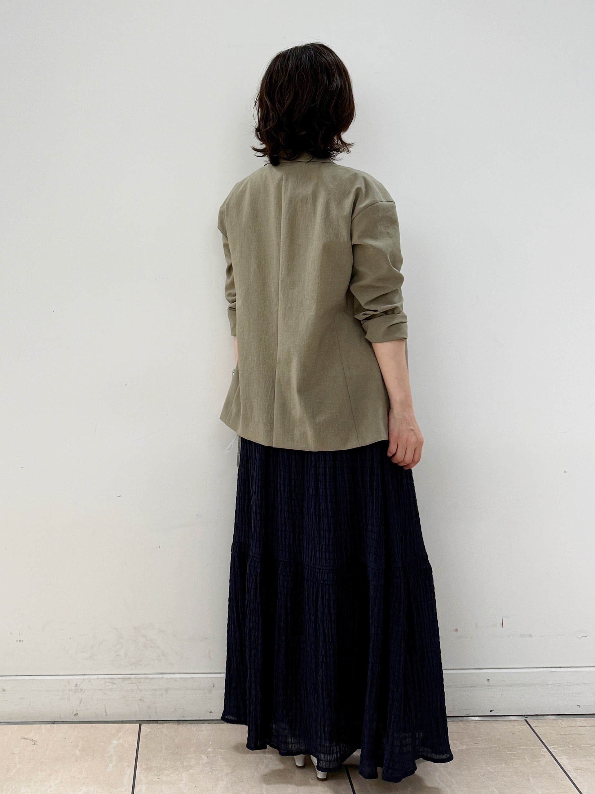 KIKIさんの「Reflect｜【SS-4Lサイズ／接触冷感／シワになりにくい】リラクシーテーラードジャケット」を使ったコーディネート