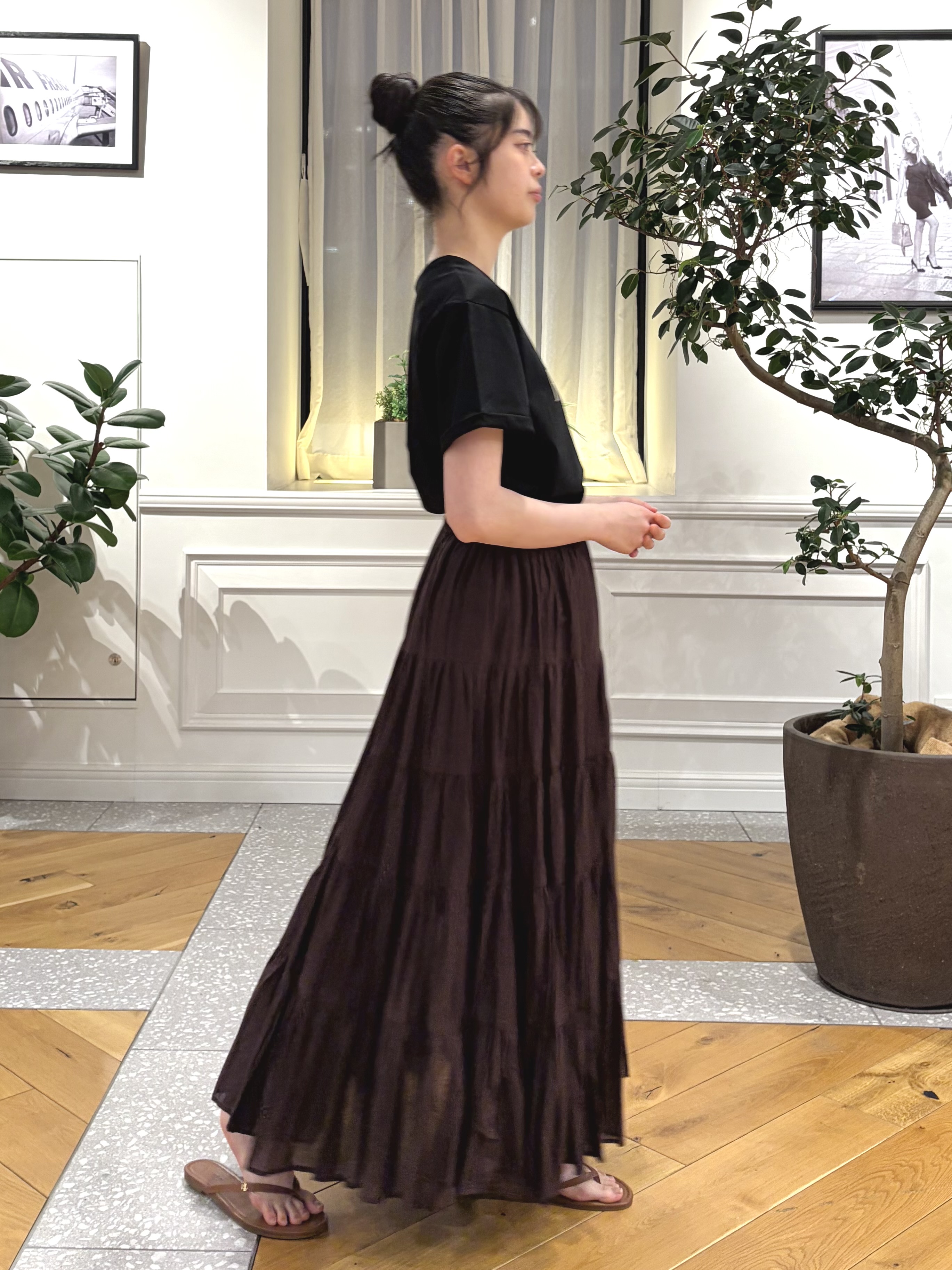pupiさんの「DRESSTERIOR｜【セットアップ可】リネンブレンドダブルブレストジャケット」を使ったコーディネート