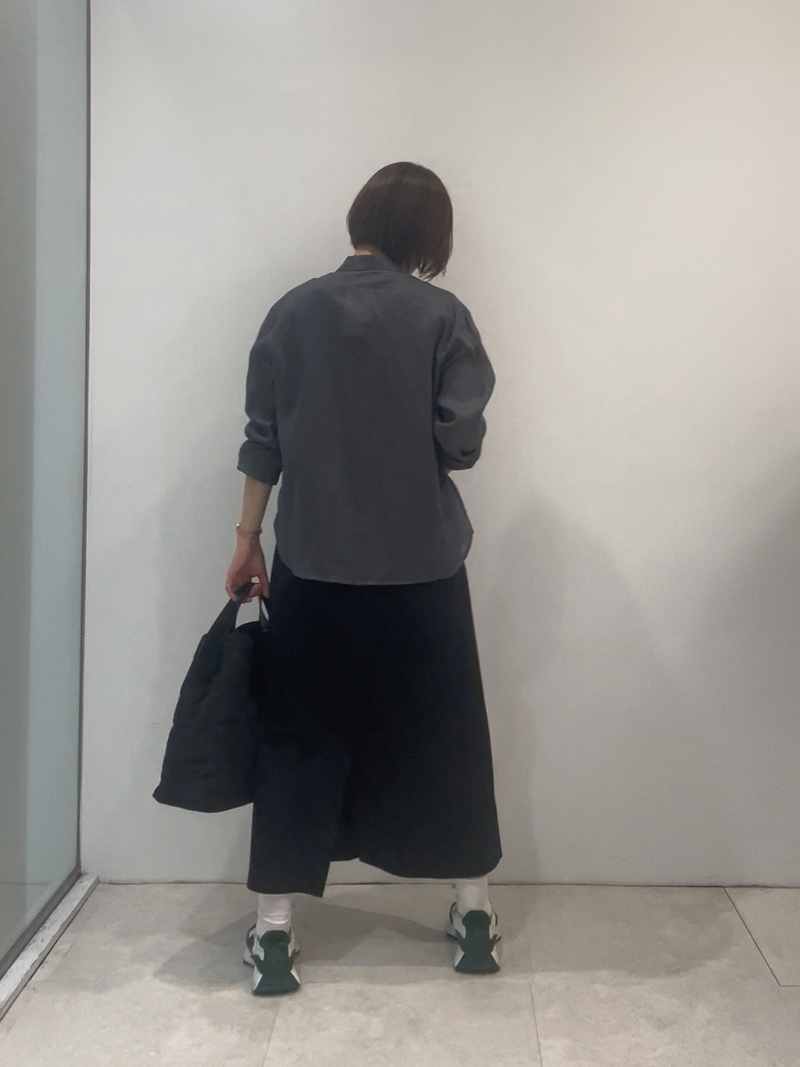 まどかさんの「UNTITLED｜【古畑星夏さん着用/接触冷感】ドライタッチシャツ」を使ったコーディネート