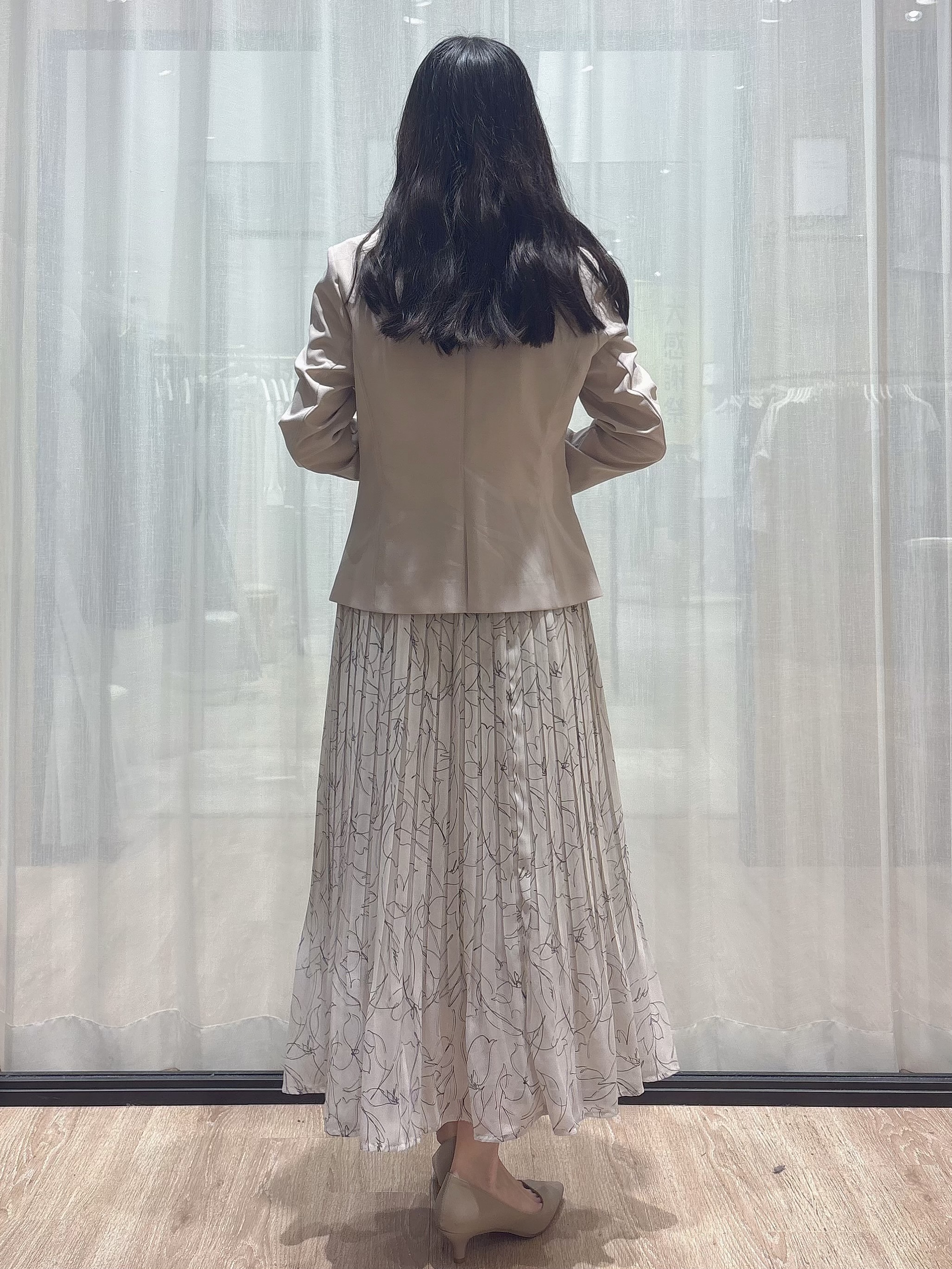 ぞうげさんの「OPAQUE.CLIP｜【接触冷感／吸水速乾】セットアップ対応ストレッチテーラードジャケット《イージーアイロン／洗濯機OK／」を使ったコーディネート