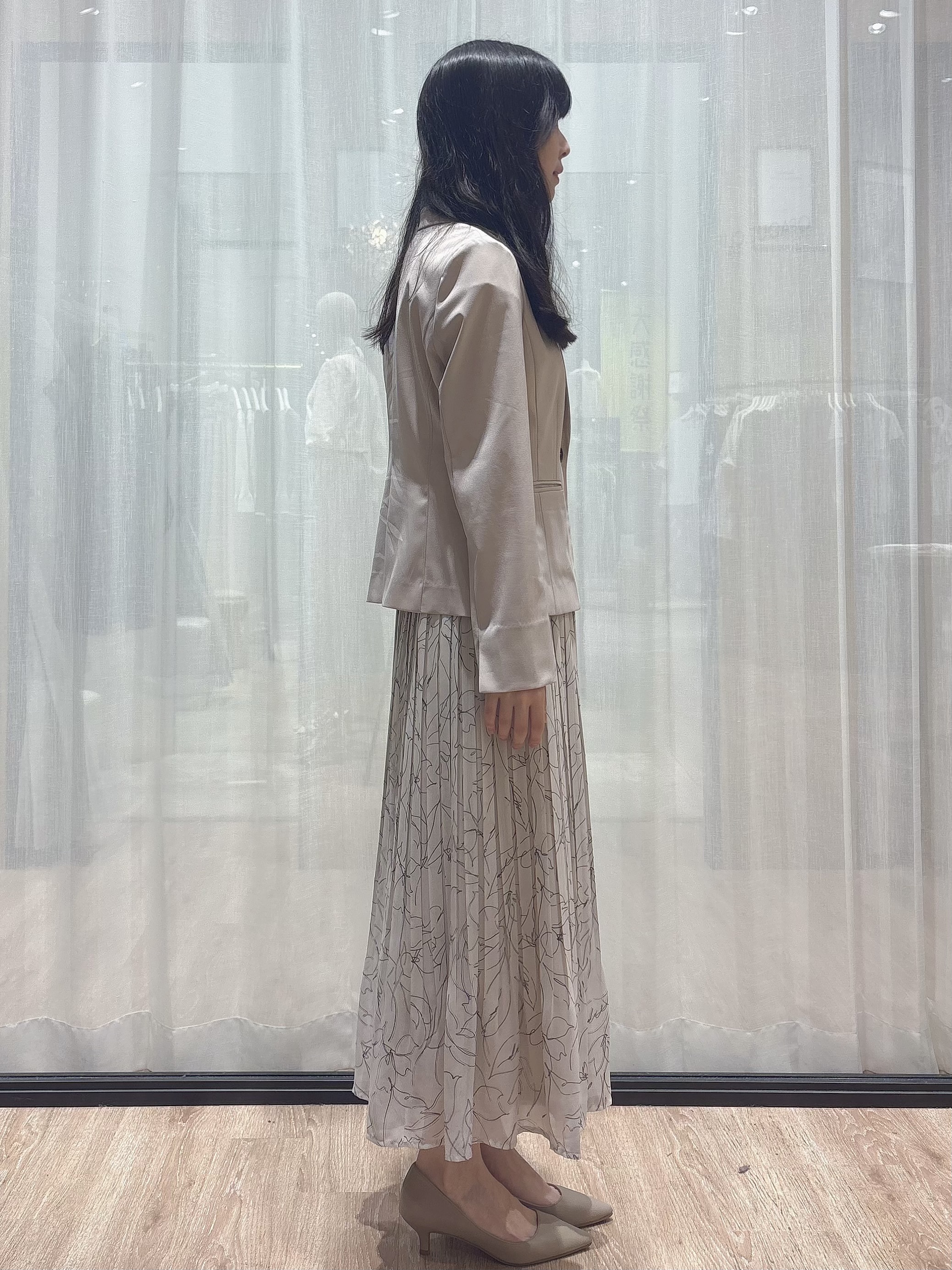 ぞうげさんの「OPAQUE.CLIP｜【接触冷感／吸水速乾】セットアップ対応ストレッチテーラードジャケット《イージーアイロン／洗濯機OK／」を使ったコーディネート