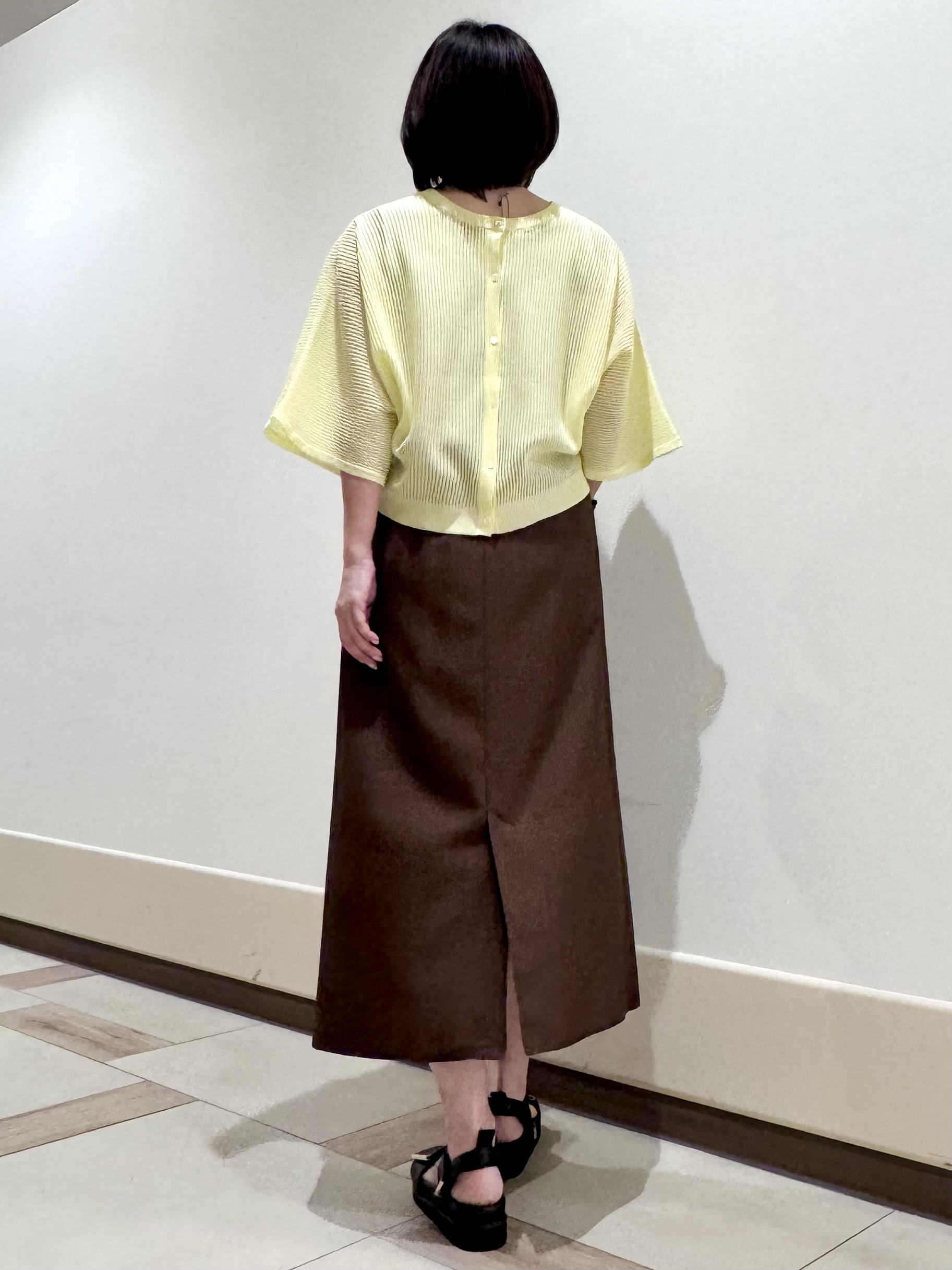 kaeさんの「Reflect｜【前後2WAY】オフボディ リラクシーニット」を使ったコーディネート