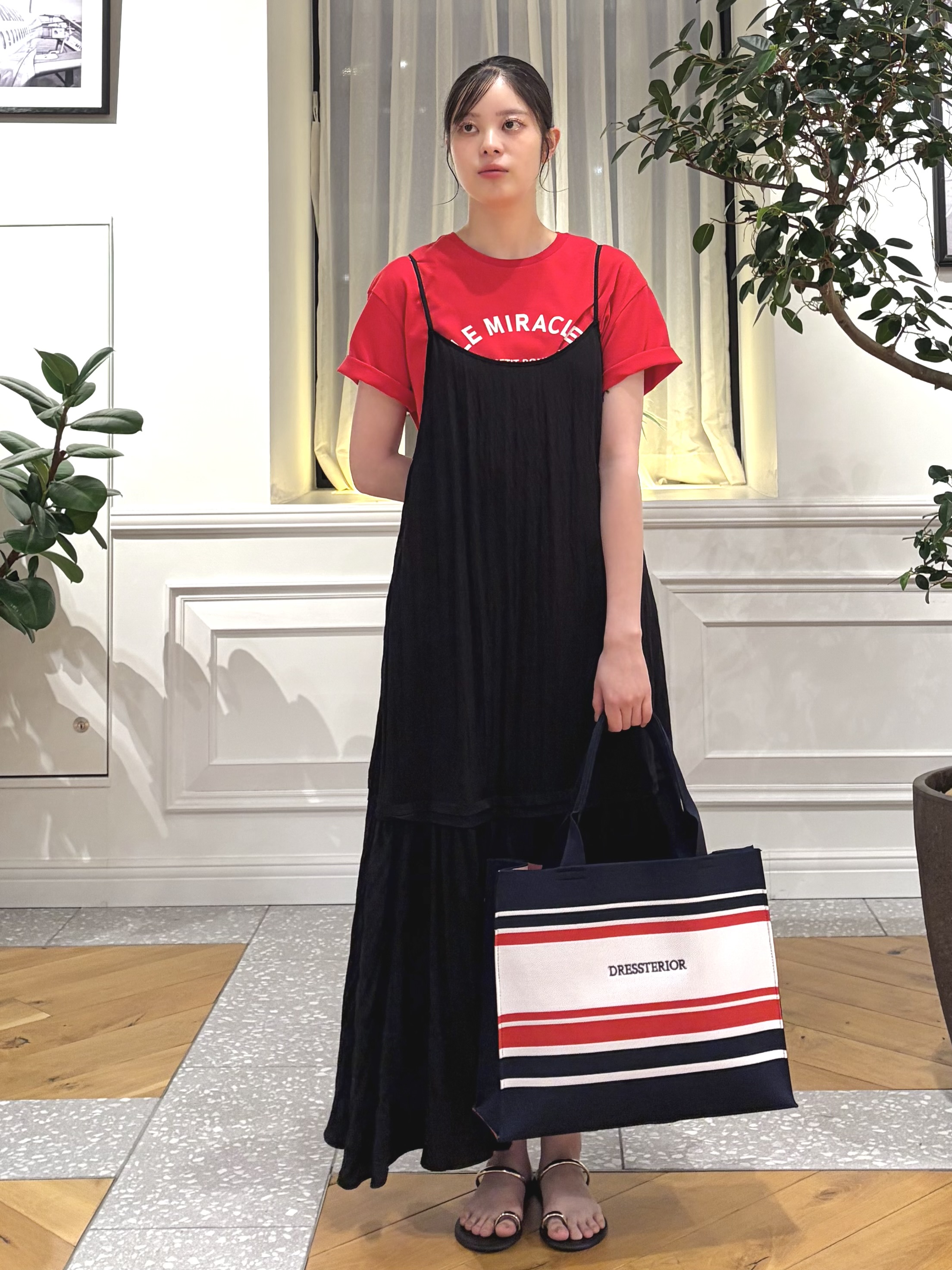 pupiさんの「DRESSTERIOR｜ル ミラクルロゴT」を使ったコーディネート