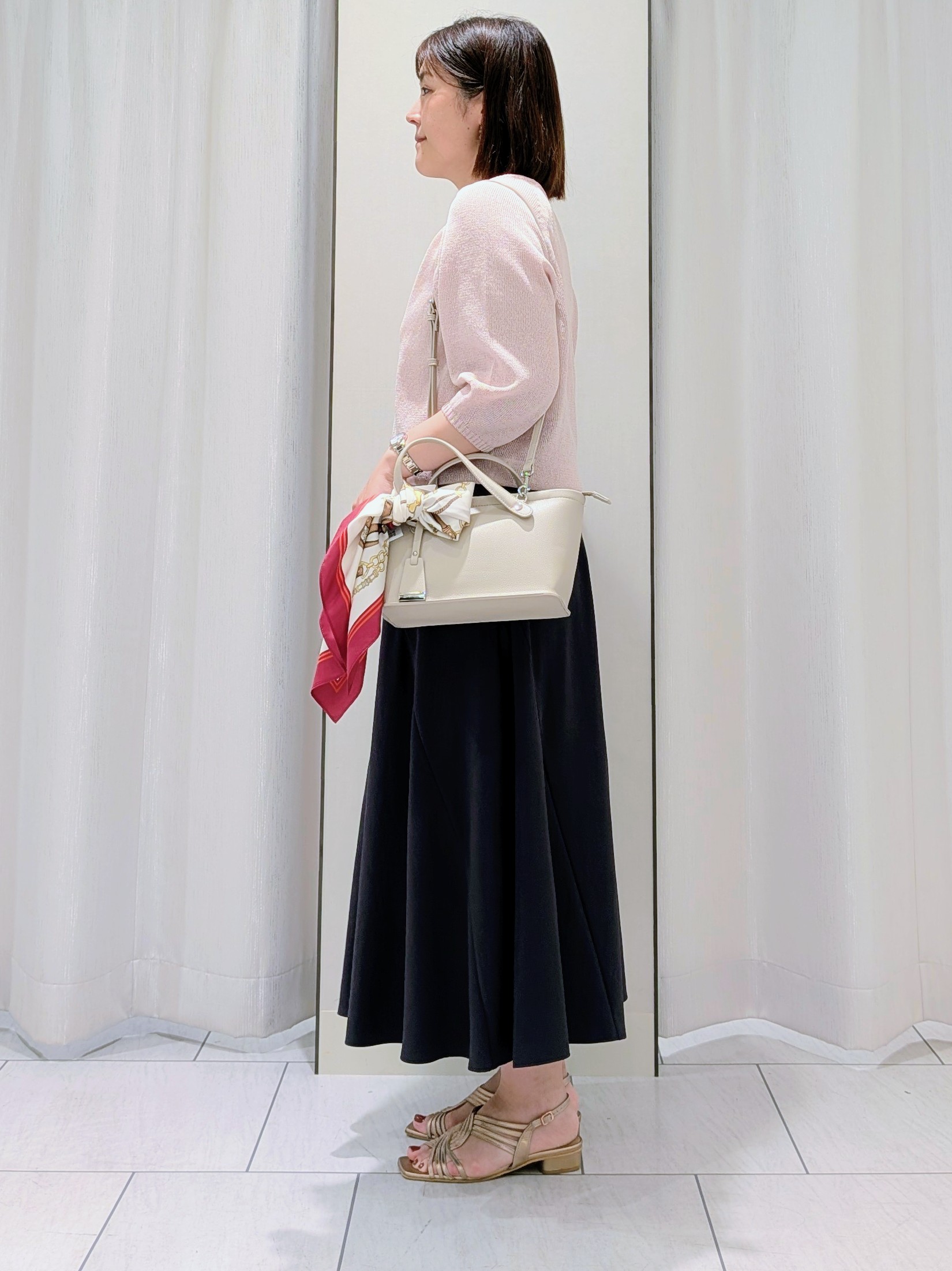 Onumaさんの「UNTITLED｜【洗える/ゆったり】クルーネックドライニット」を使ったコーディネート