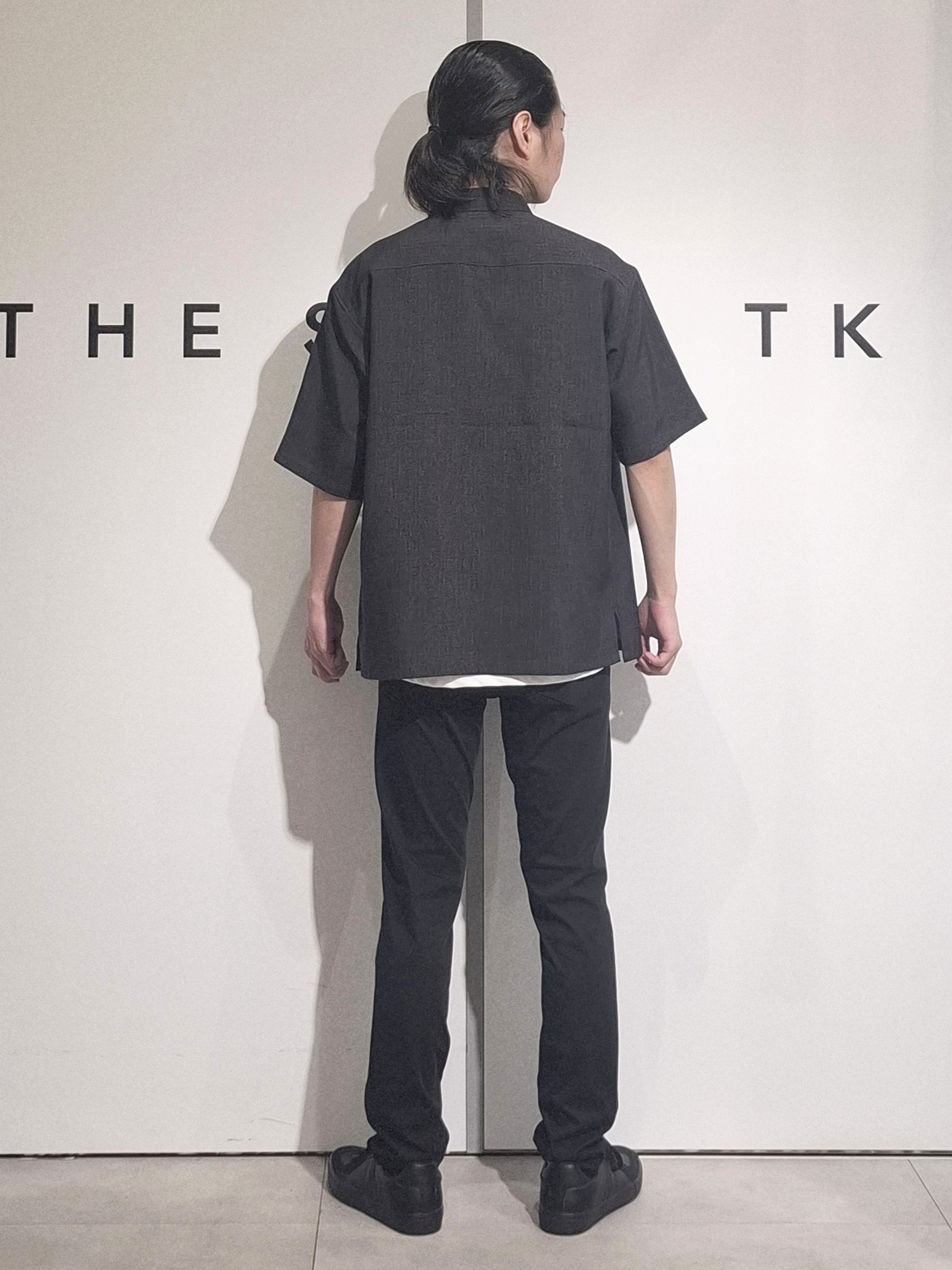葵さんの「THE SHOP TK｜【LINO FINE】 リネンライク半袖シャツ UVカット／イージーケア／吸水速乾／洗濯機OK／セッ」を使ったコーディネート