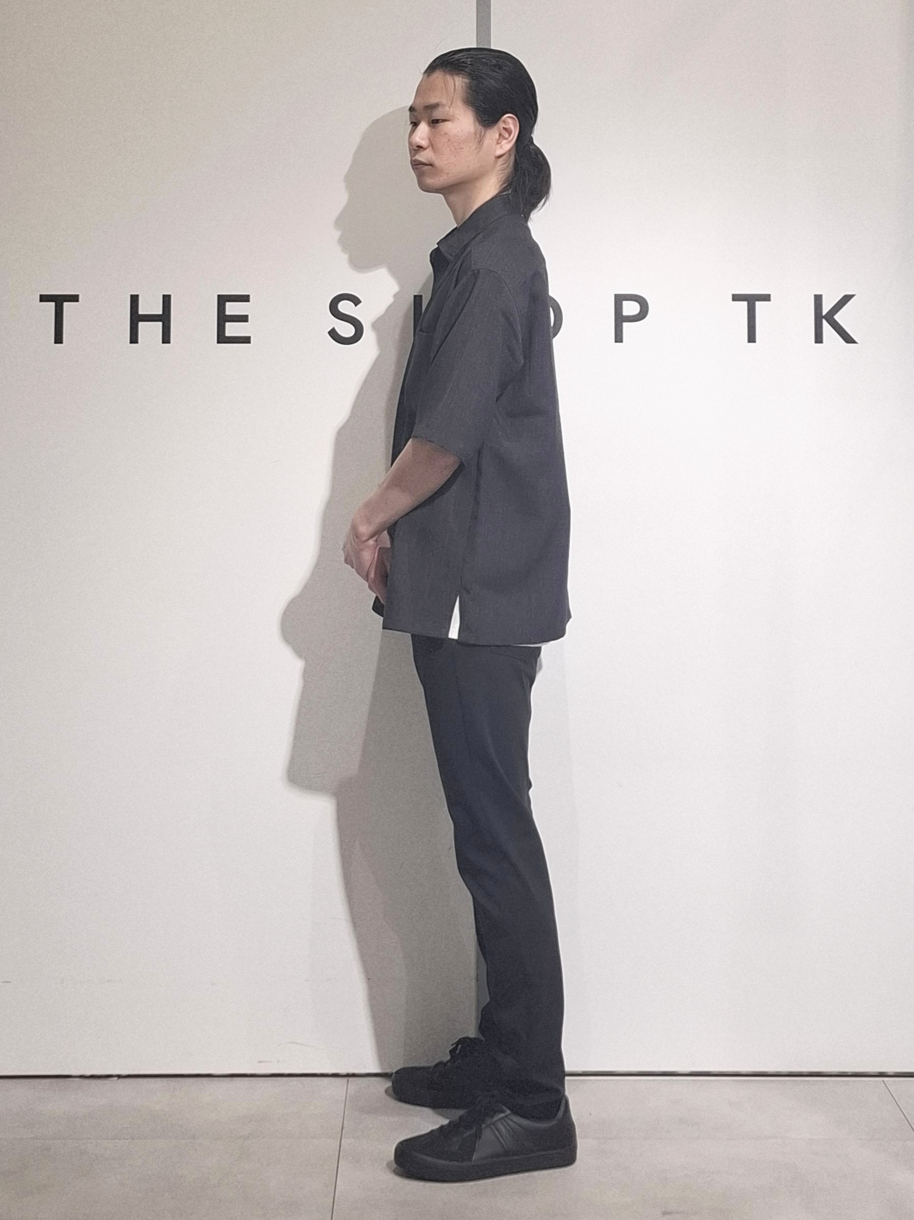 葵さんの「THE SHOP TK｜【LINO FINE】 リネンライク半袖シャツ UVカット／イージーケア／吸水速乾／洗濯機OK／セッ」を使ったコーディネート