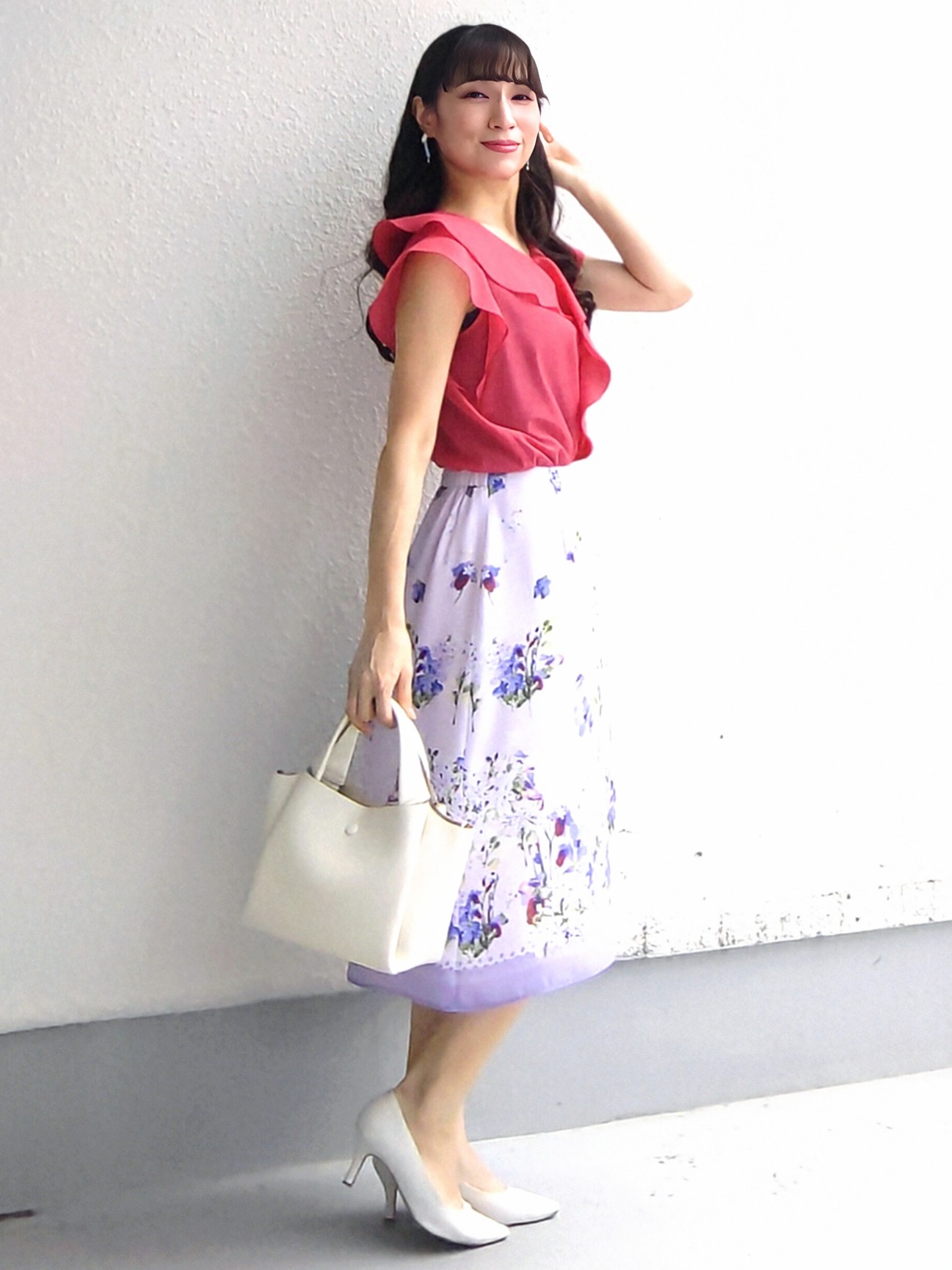 keinaさんの「SunaUna｜【SS～Lサイズ展開／スパンコール・ビジュー・刺繍】クラフトカーディガン」を使ったコーディネート