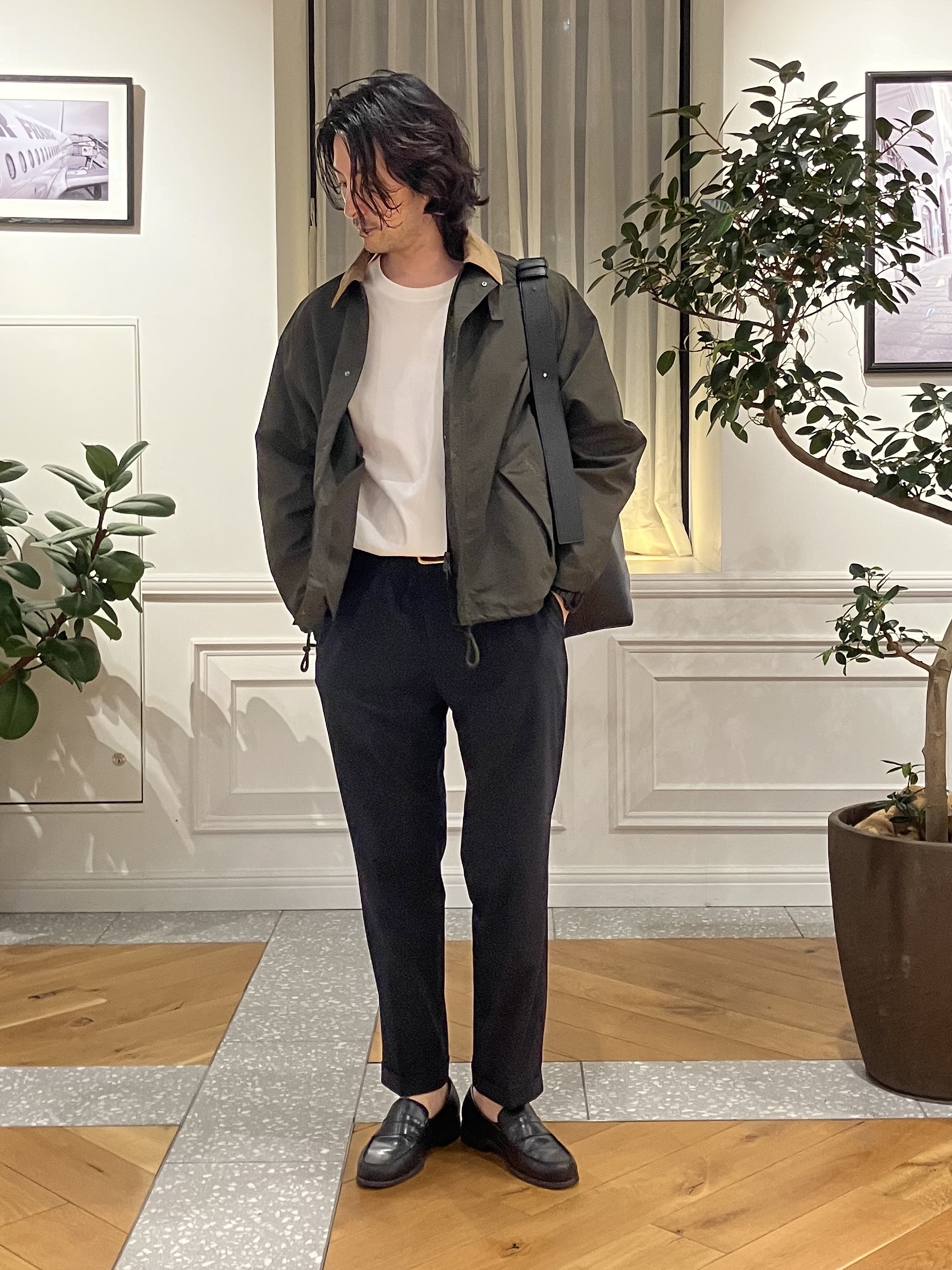 junyaさんの「DRESSTERIOR｜barbour（バブアー）Transport｜ジャケット」を使ったコーディネート