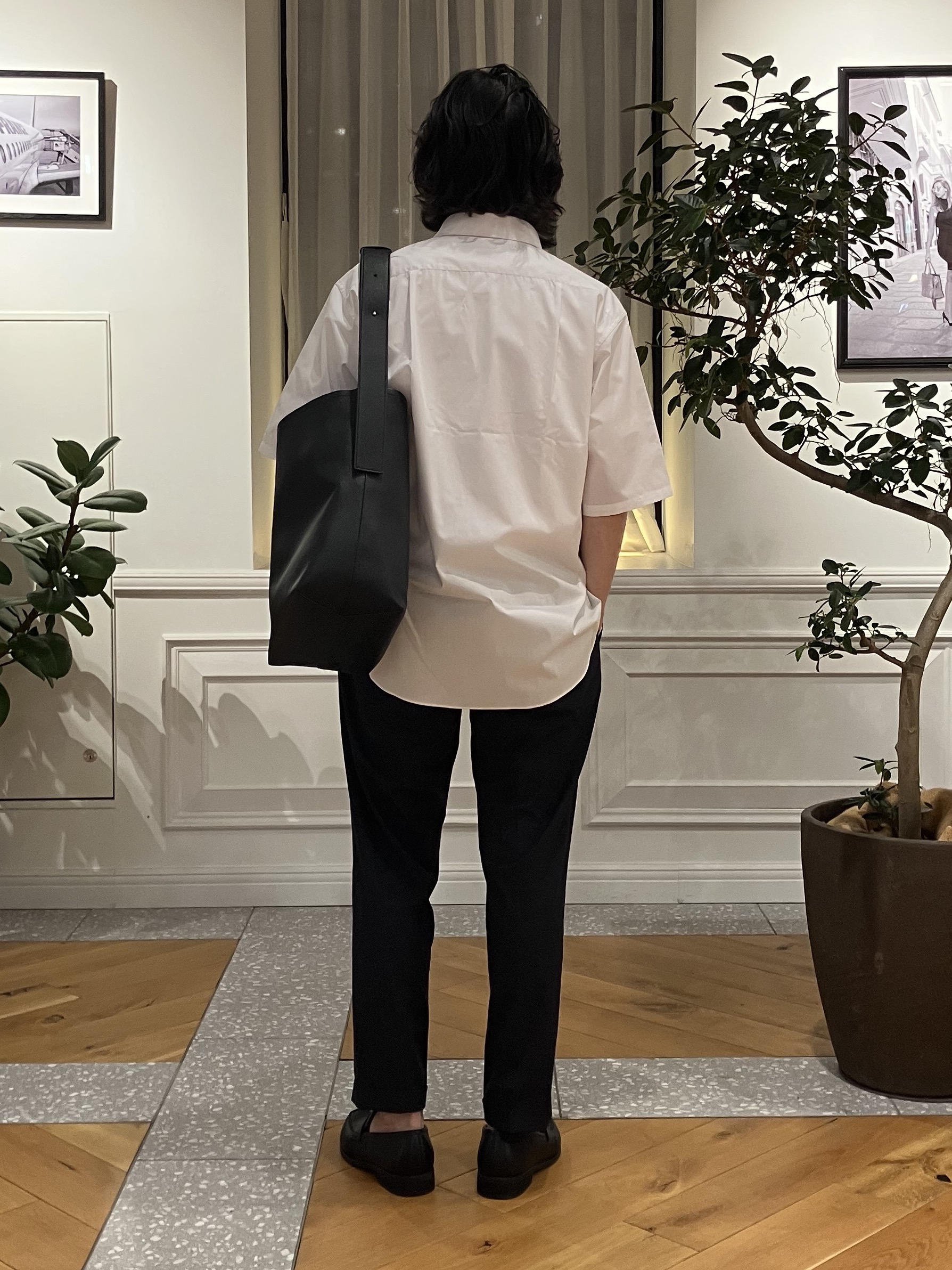junyaさんの「DRESSTERIOR｜【干場義雅&times;DRESSTERIOR】シドグラスシャツ」を使ったコーディネート
