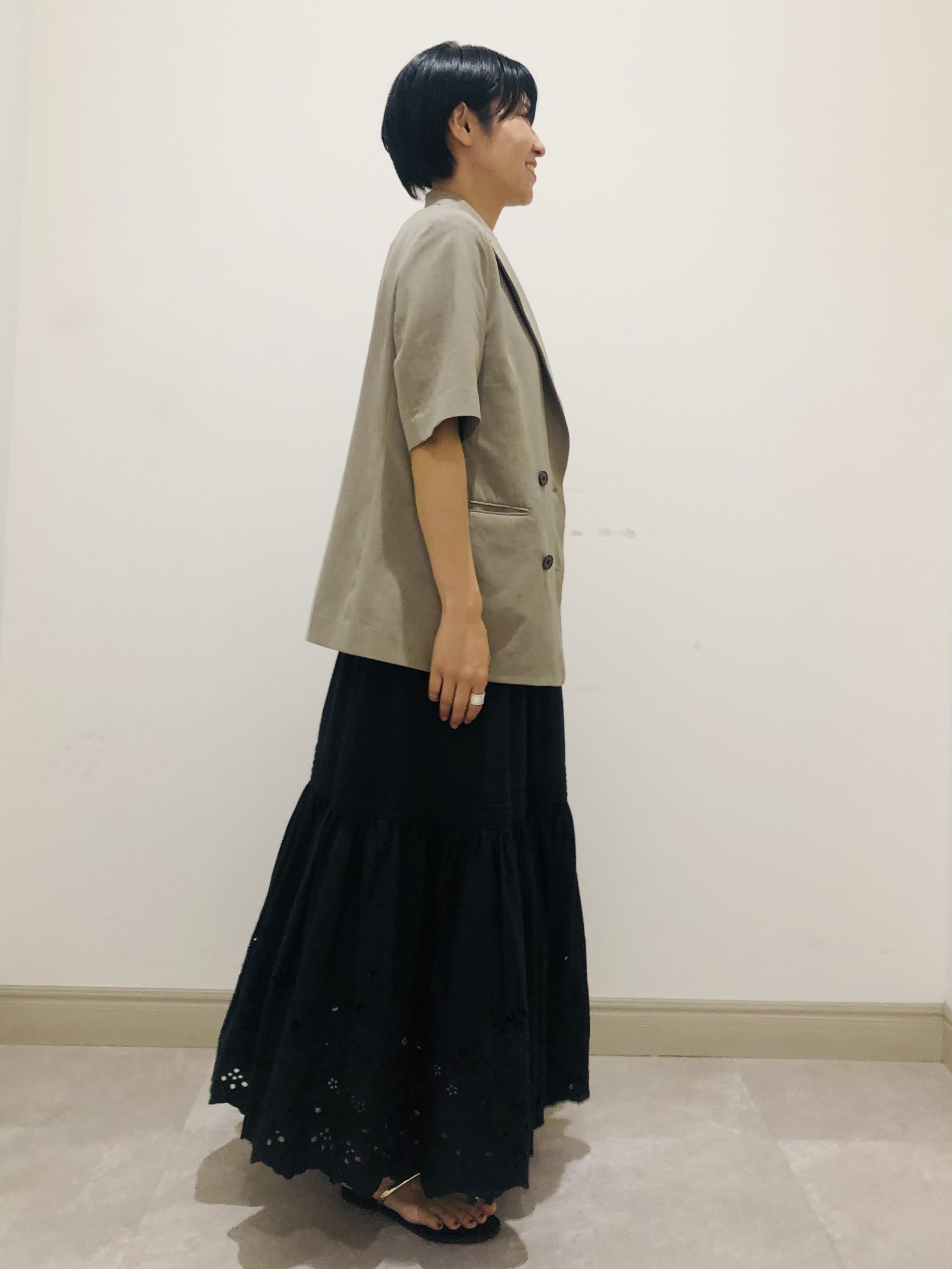 OGATAさんの「DRESSTERIOR｜【otonaMUSE5月号掲載/セットアップ可】ウォッシャブルイージーサマージャケット」を使ったコーディネート