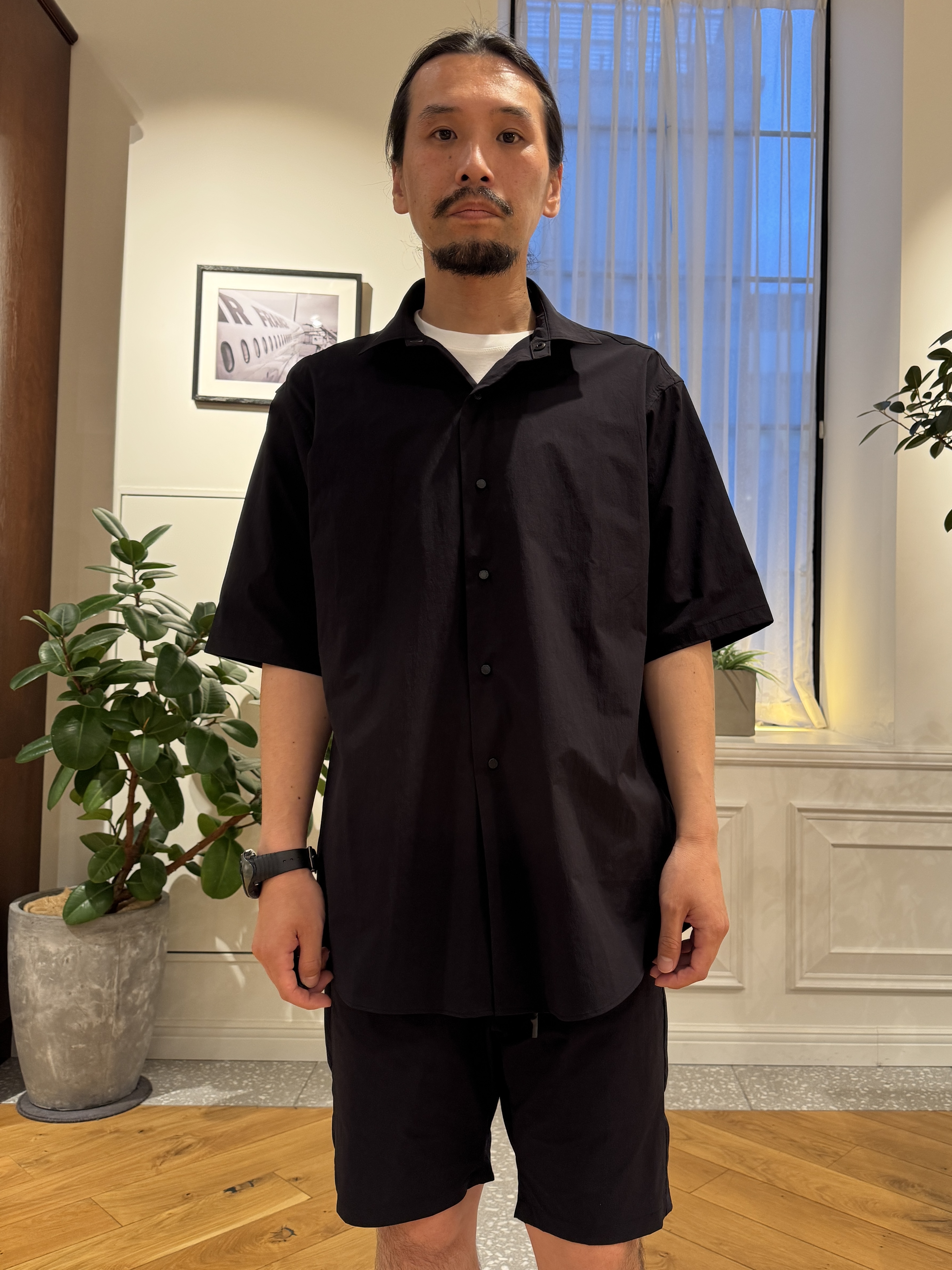 kawarataniさんの「DRESSTERIOR｜【干場義雅&times;K－3B&times;DRESSTERIOR】ストレッチシャツ」を使ったコーディネート