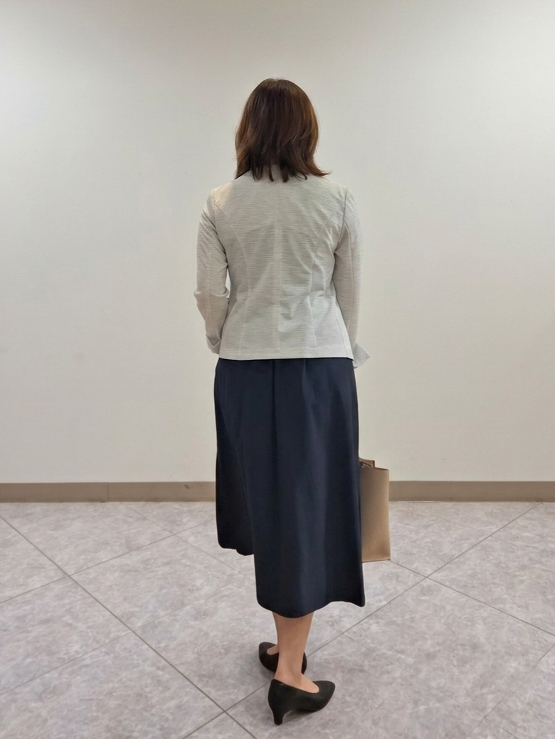S.xuliさんの「Reflect｜【SS-4Lサイズ／UVカット／接触冷感】匠ジャケット／ノーカラー」を使ったコーディネート