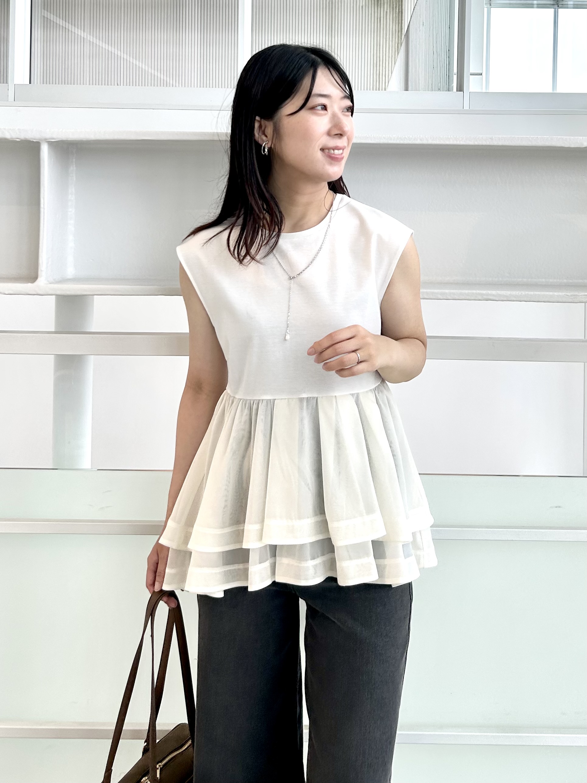 RINAさんの「index｜コルク厚底サンダル」を使ったコーディネート