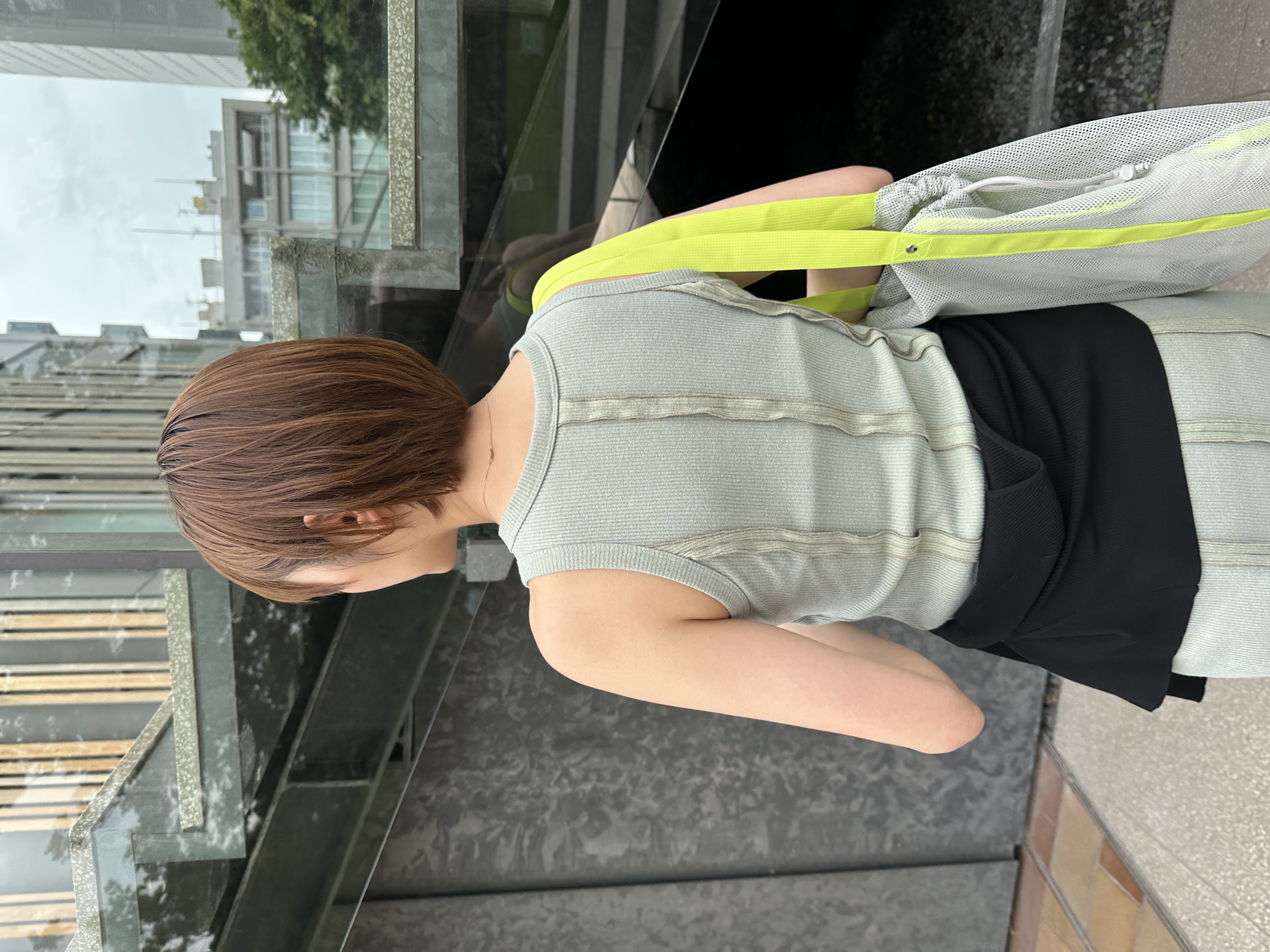 harunaさんの「CODE A｜Jersey dress」を使ったコーディネート