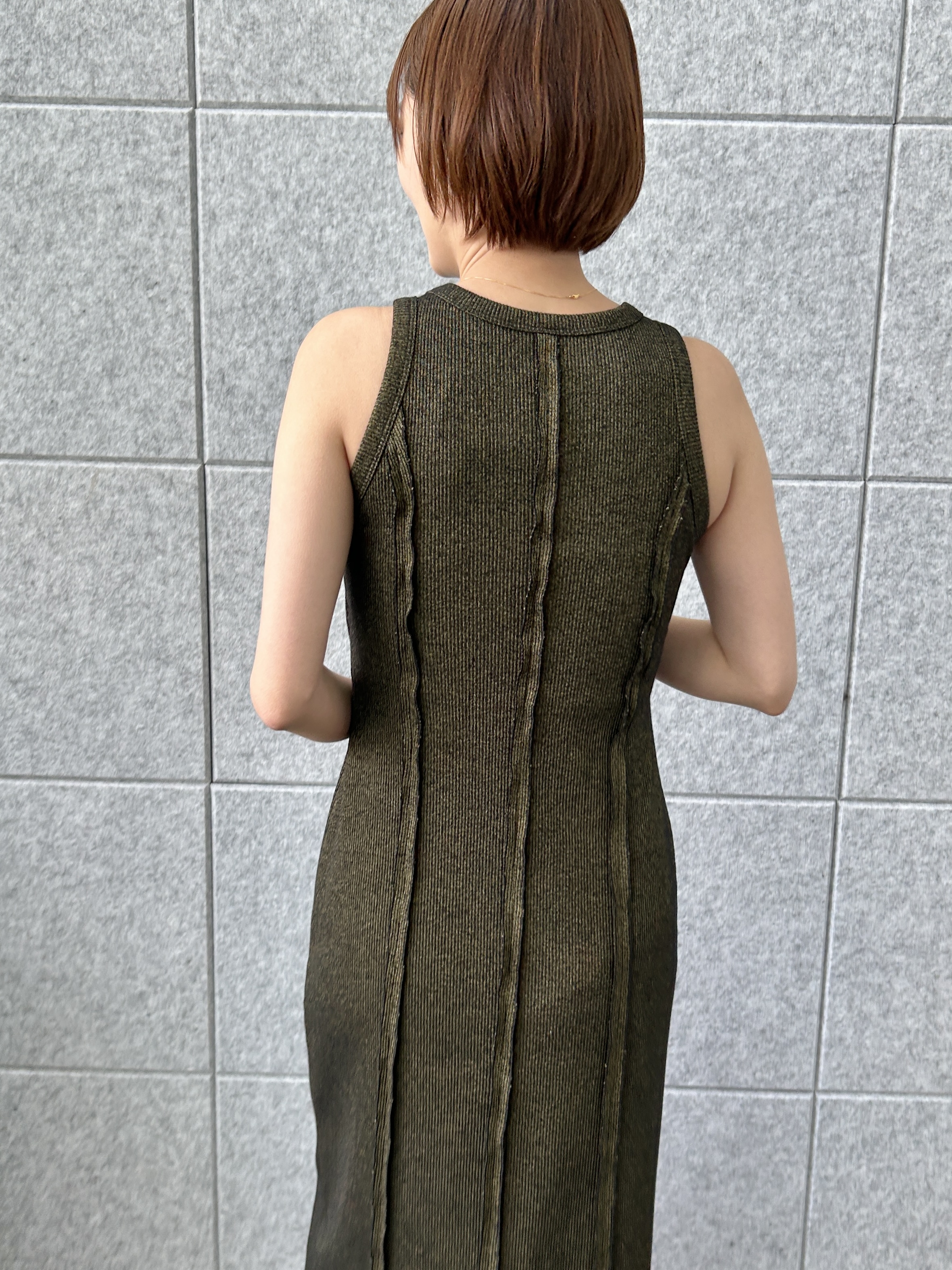 harunaさんの「CODE A｜【Cup-in】Jersey dress」を使ったコーディネート