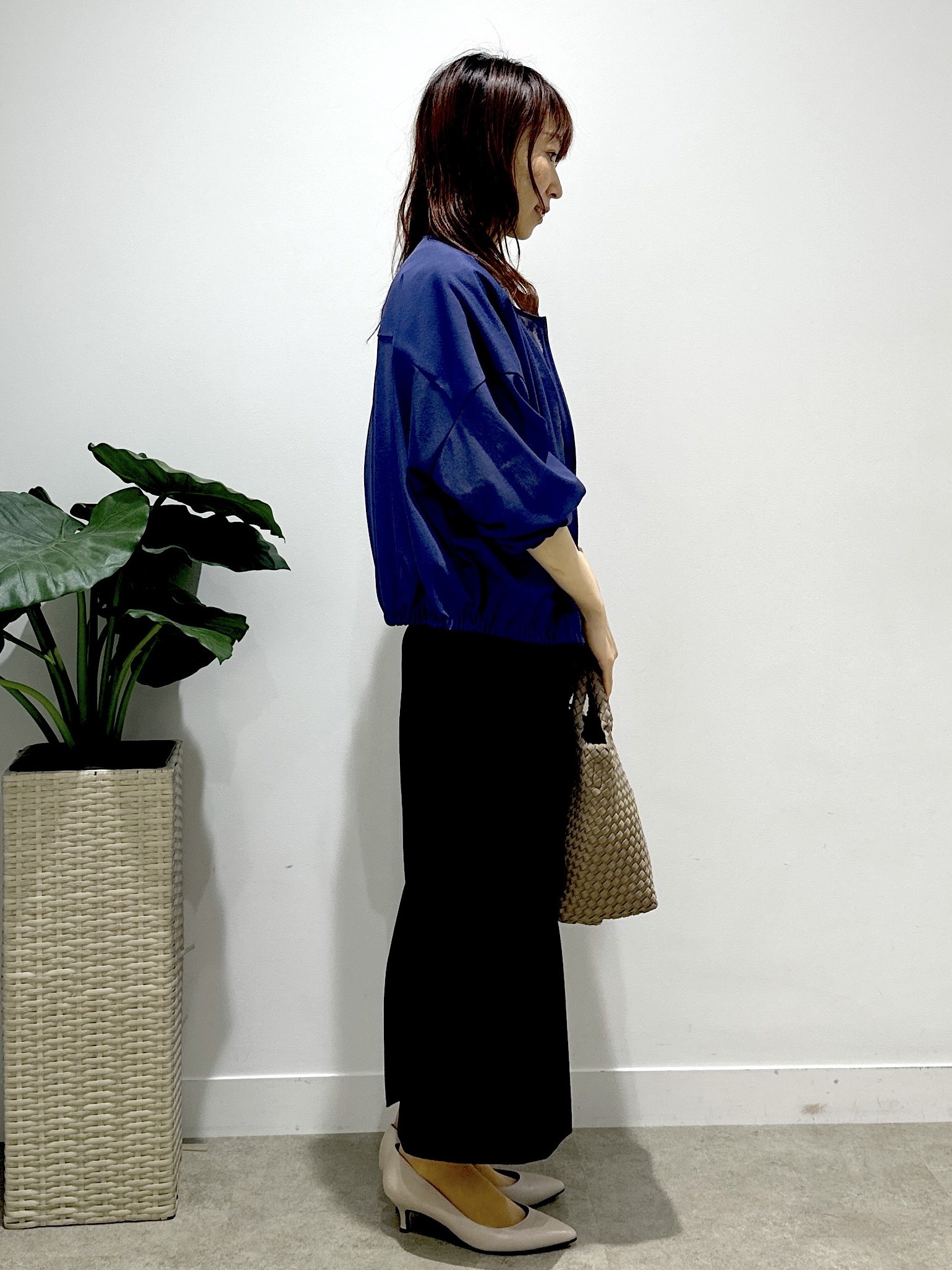 Miwaさんの「UNTITLED｜トリコットシアーブラウス」を使ったコーディネート