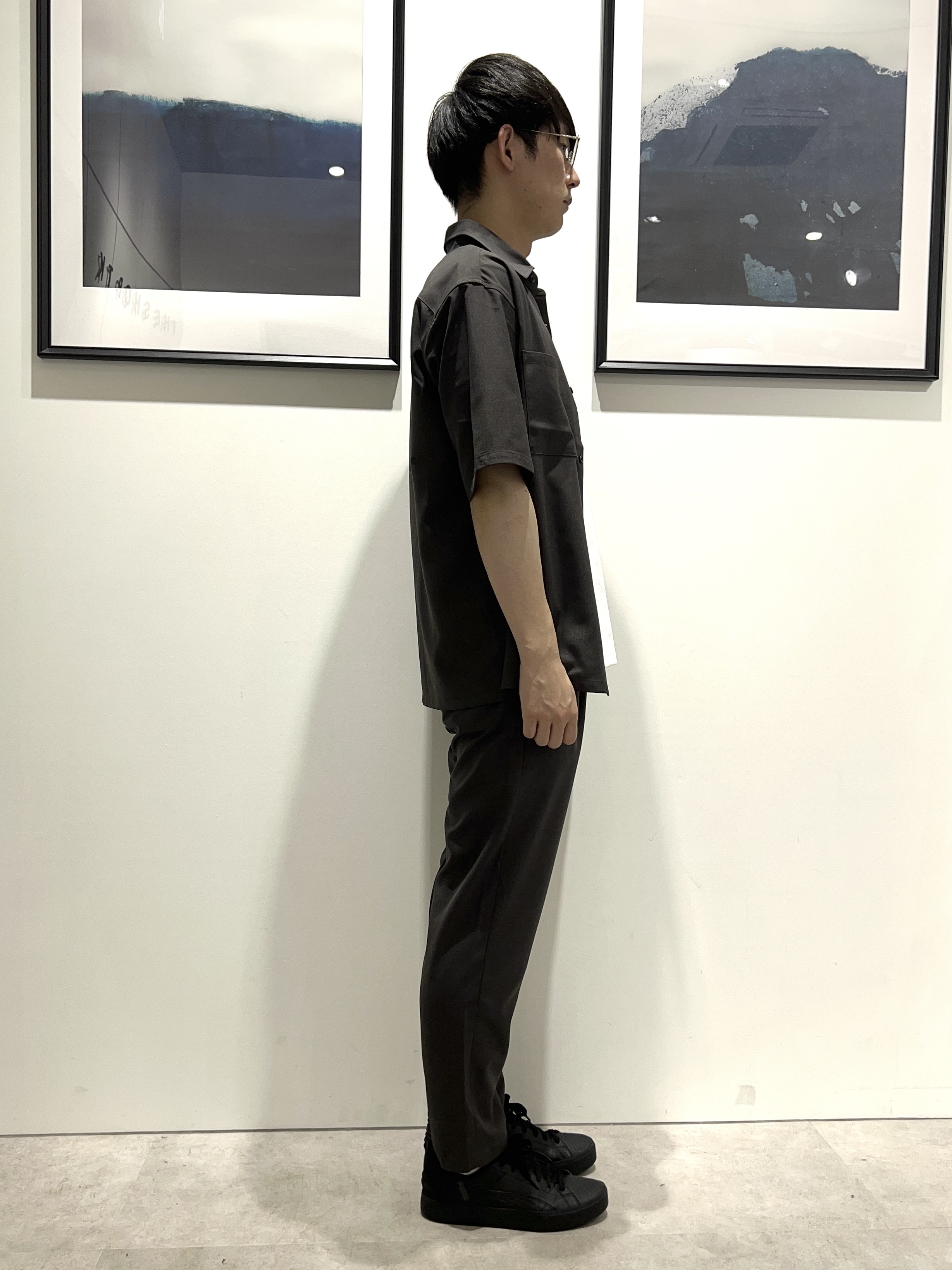 。さんの「THE SHOP TK｜LITE TEX ダブルフラップ半袖シャツ 接触冷感/吸水速乾/UVカット/アンチピリング/イージー」を使ったコーディネート