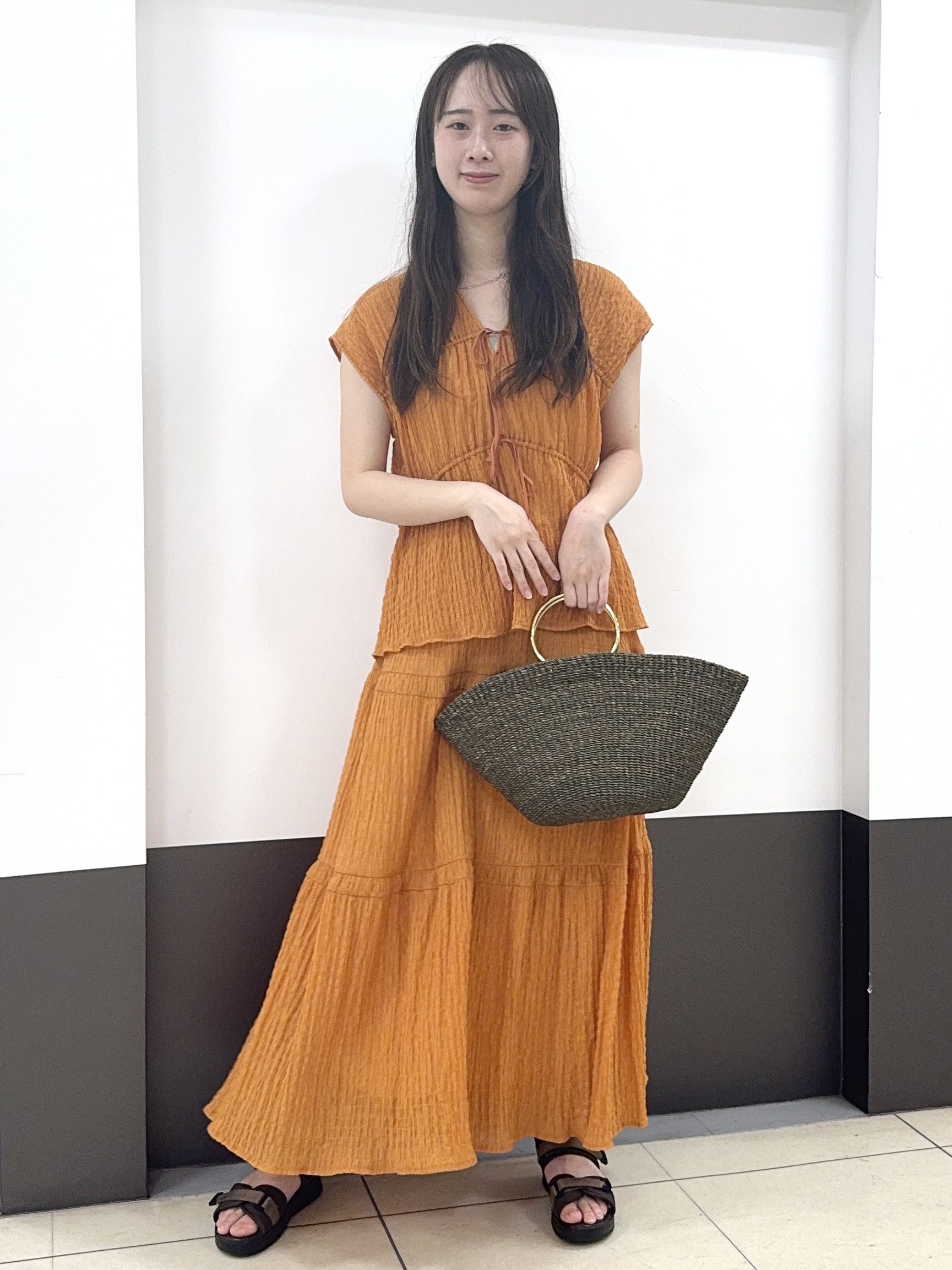 Nrinさんの「Reflect｜七分袖ニットカーディガン」を使ったコーディネート