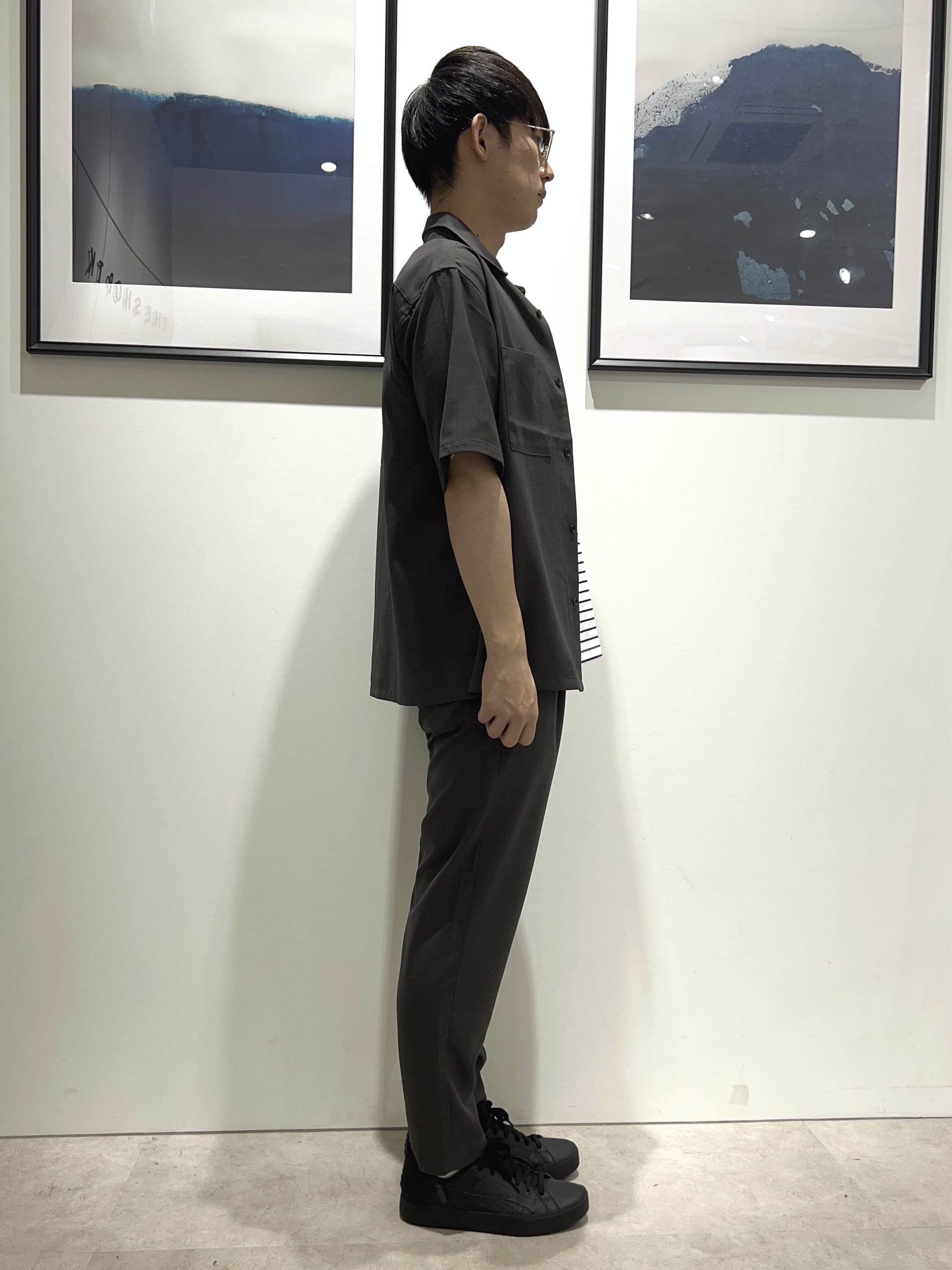 。さんの「THE SHOP TK｜LITE TEX ダブルフラップ半袖シャツ 接触冷感/吸水速乾/UVカット/アンチピリング/イージー」を使ったコーディネート