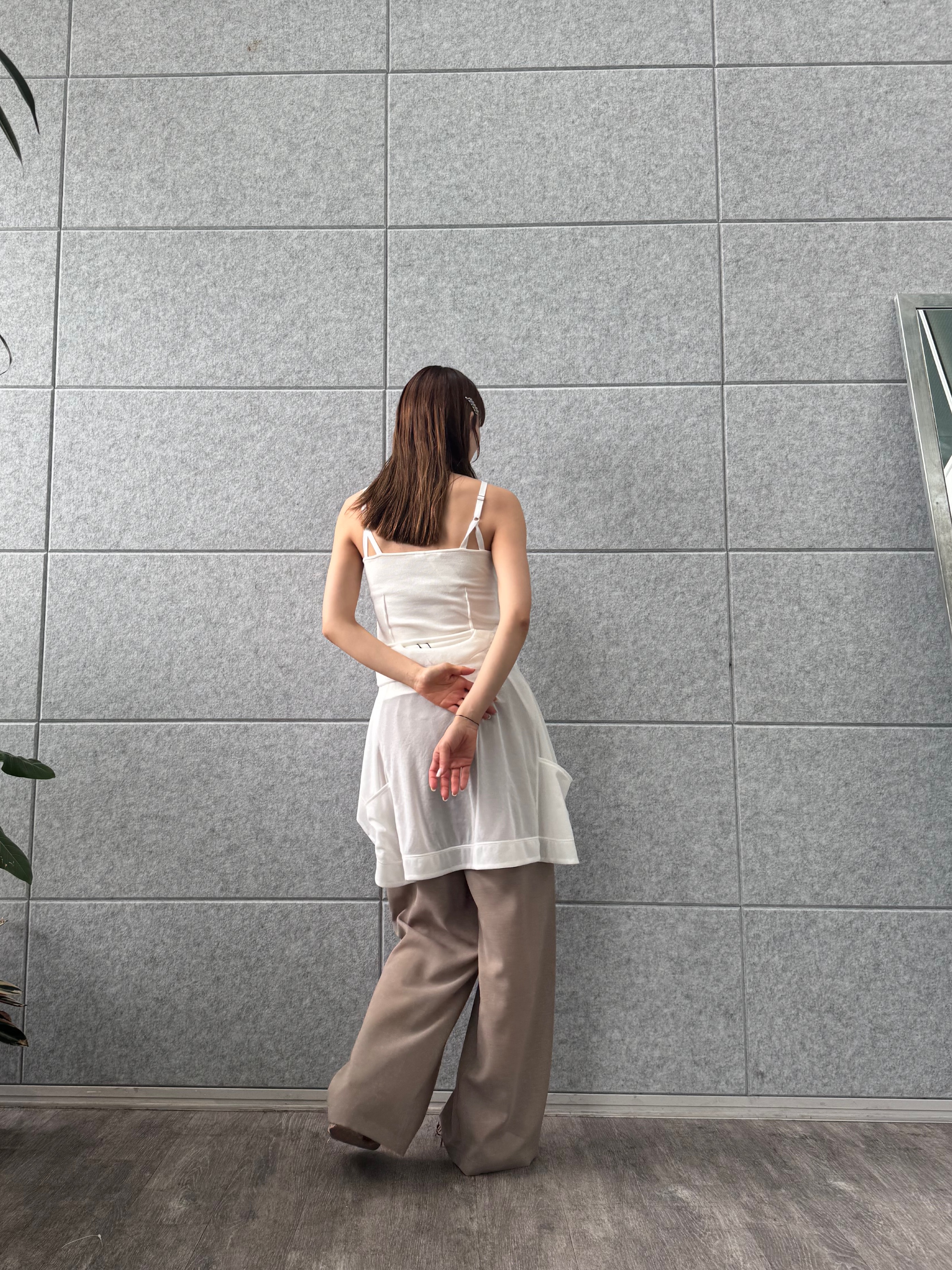 designer yukaさんの「CODE A｜sheer code easy pants」を使ったコーディネート