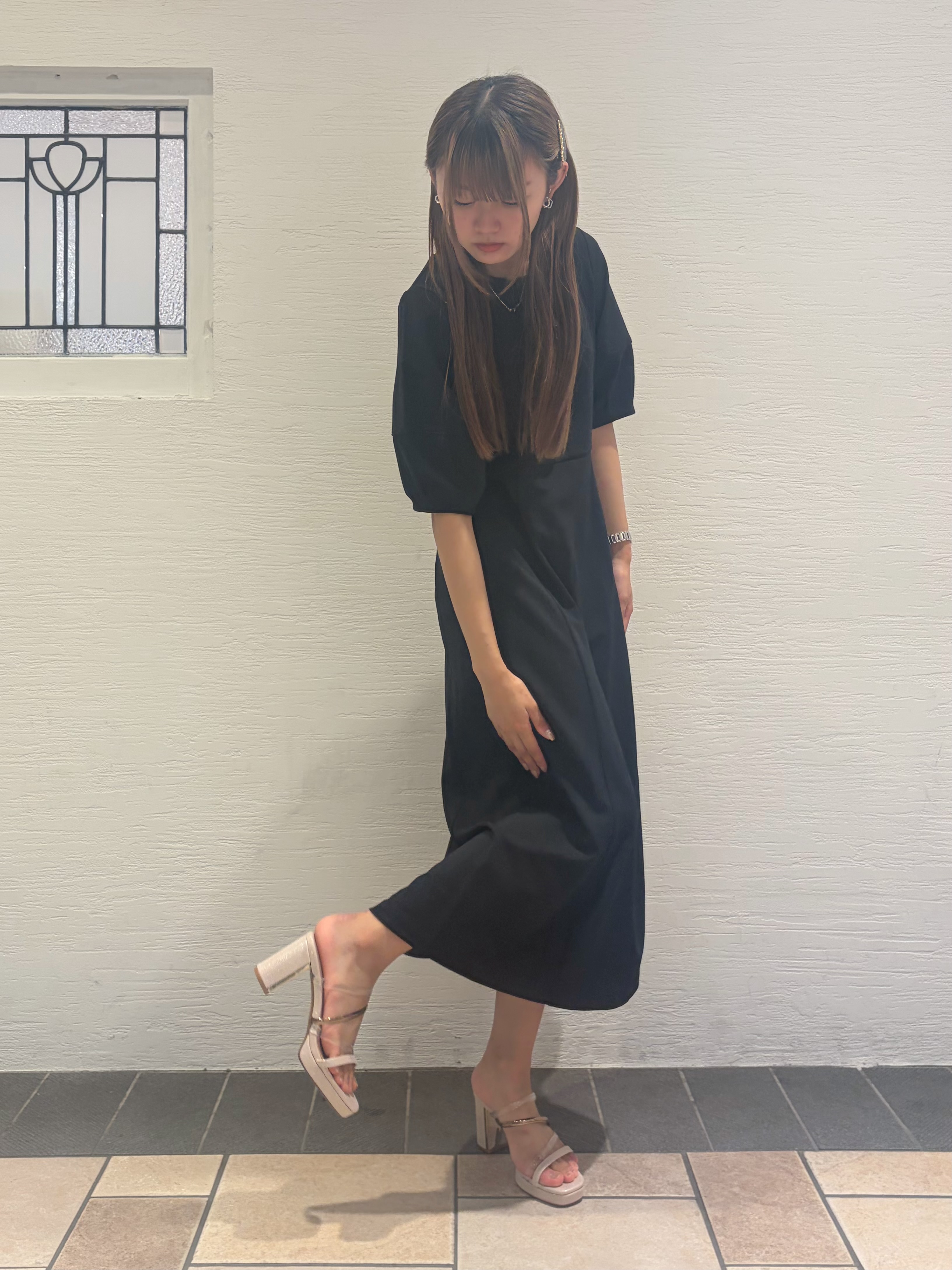 suzuhaさんの「ESPERANZA｜【ナチュ盛り／サンダル】2WAYフリルナチュ盛りサンダル」を使ったコーディネート