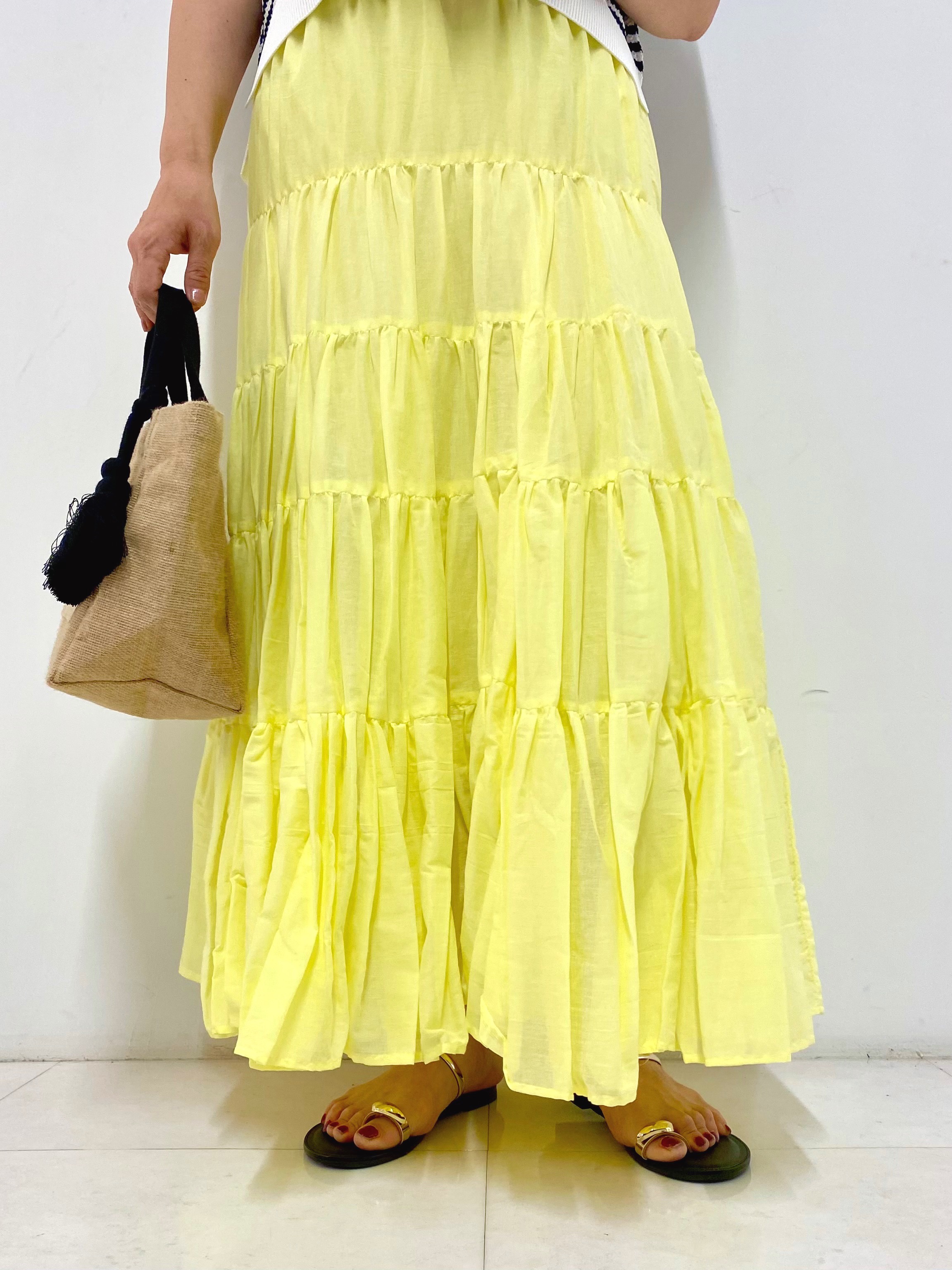 Sawaguchiさんの「DRESSTERIOR｜ウォッシャブルスキッパークロップドニット」を使ったコーディネート