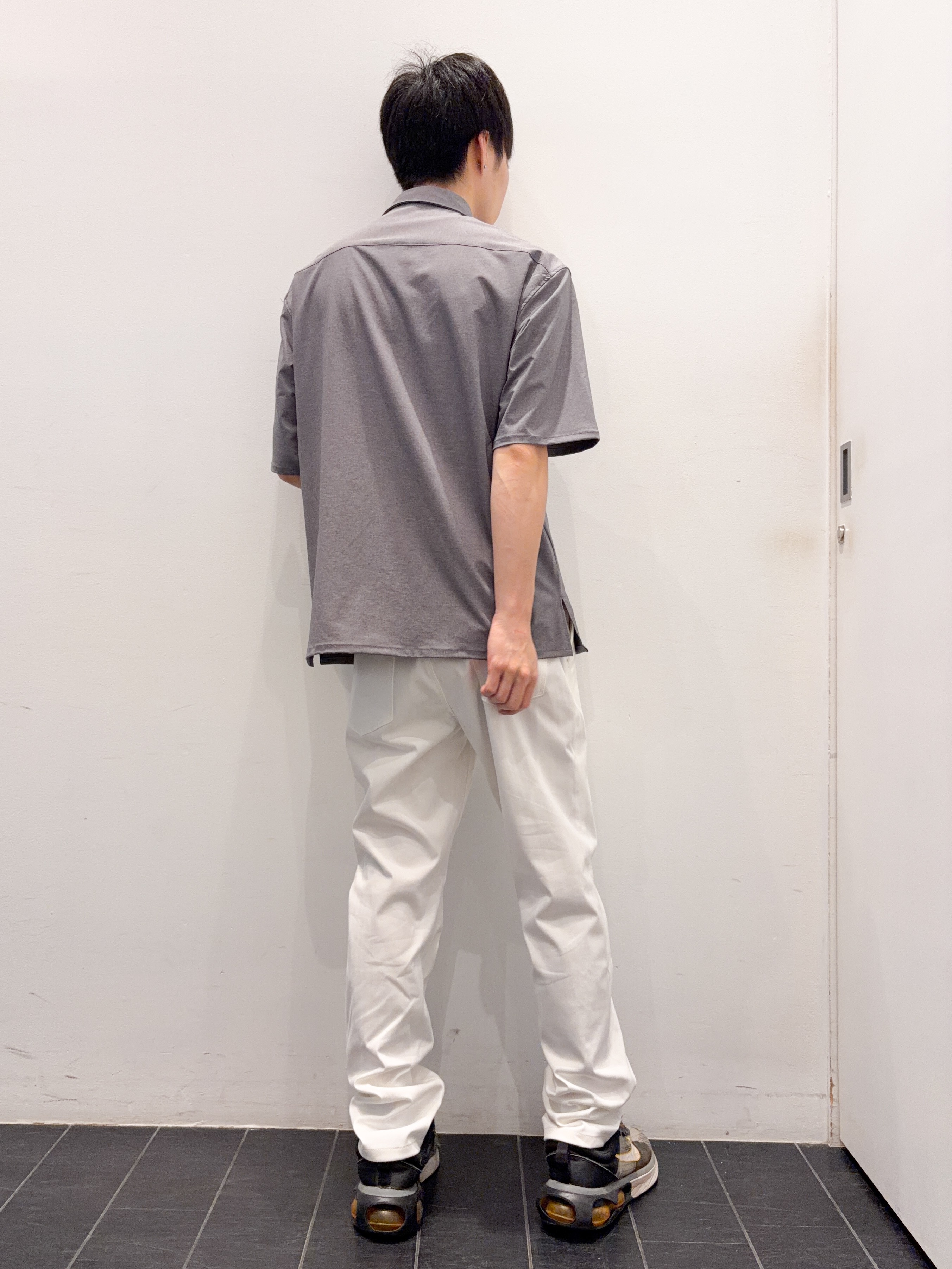 ちびちゃんさんの「THE SHOP TK｜クールウェザー 半袖シャツ 接触冷感／洗濯機OK／セットアップ可」を使ったコーディネート