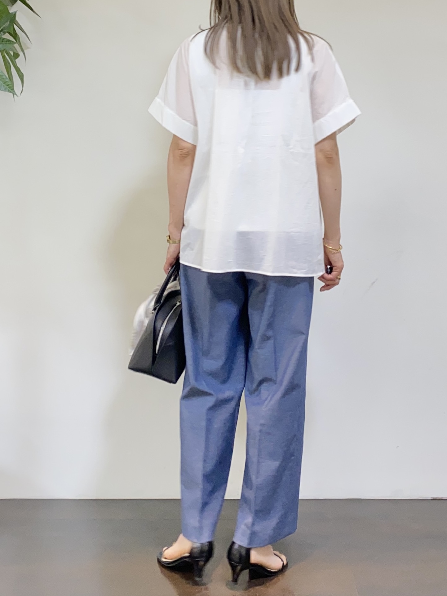 tomoさんの「UNTITLED｜【接触冷感/UVカット/遮熱機能】フライスジャージカーディガン」を使ったコーディネート