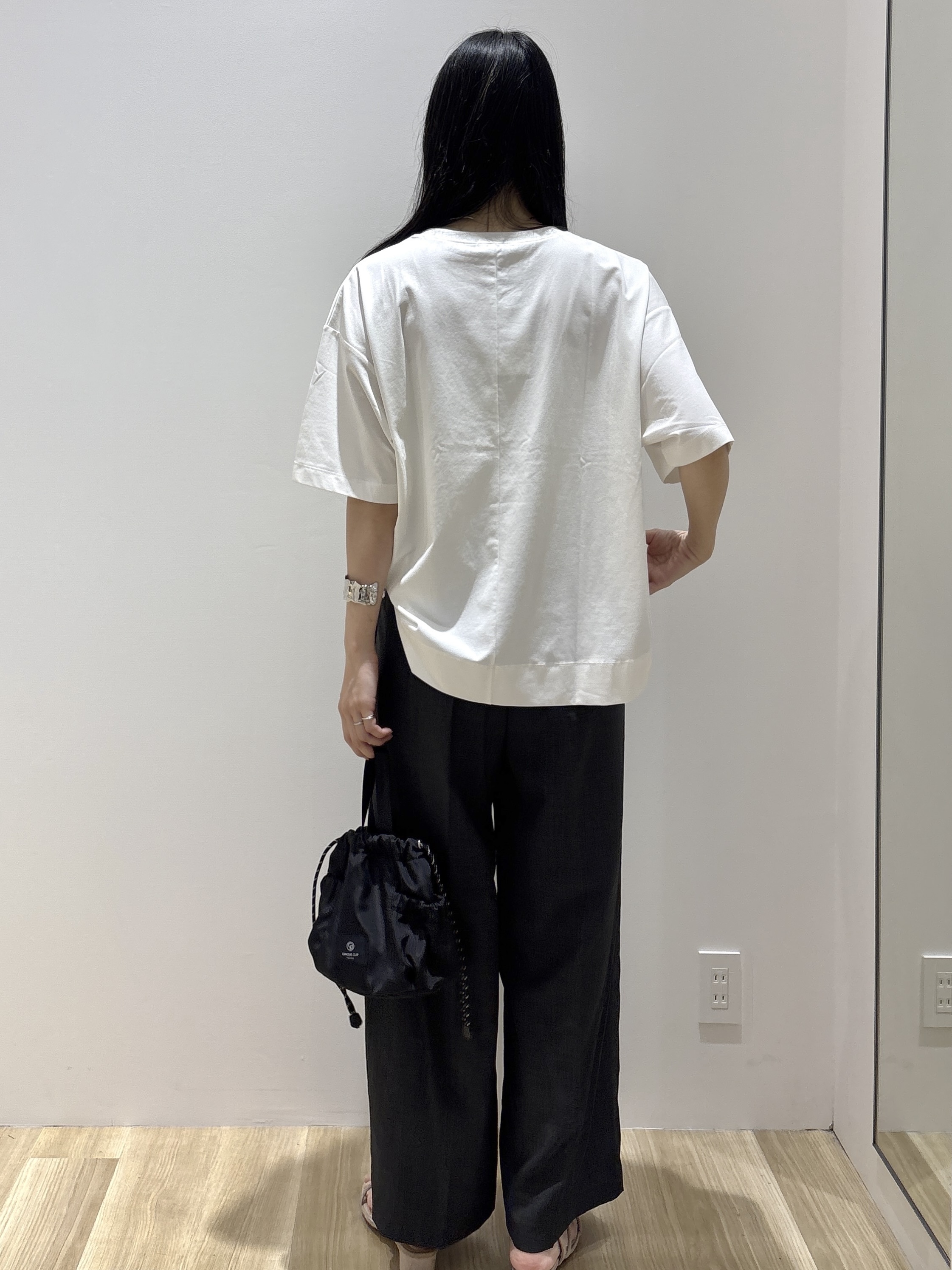 sachikoさんの「OPAQUE.CLIP｜【接触冷感】リラクシーカットソー《洗濯機OK》」を使ったコーディネート