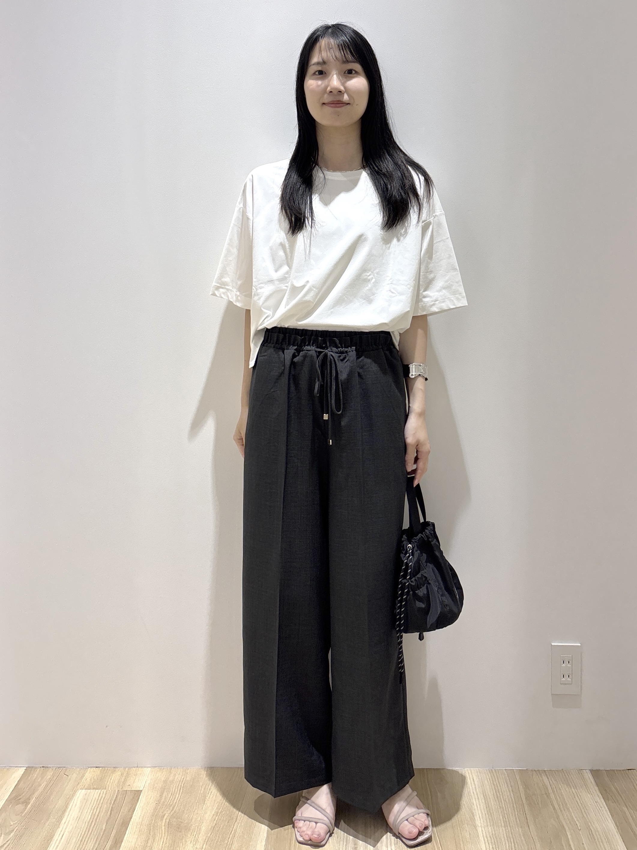 sachikoさんの「OPAQUE.CLIP｜【接触冷感】リラクシーカットソー《洗濯機OK》」を使ったコーディネート