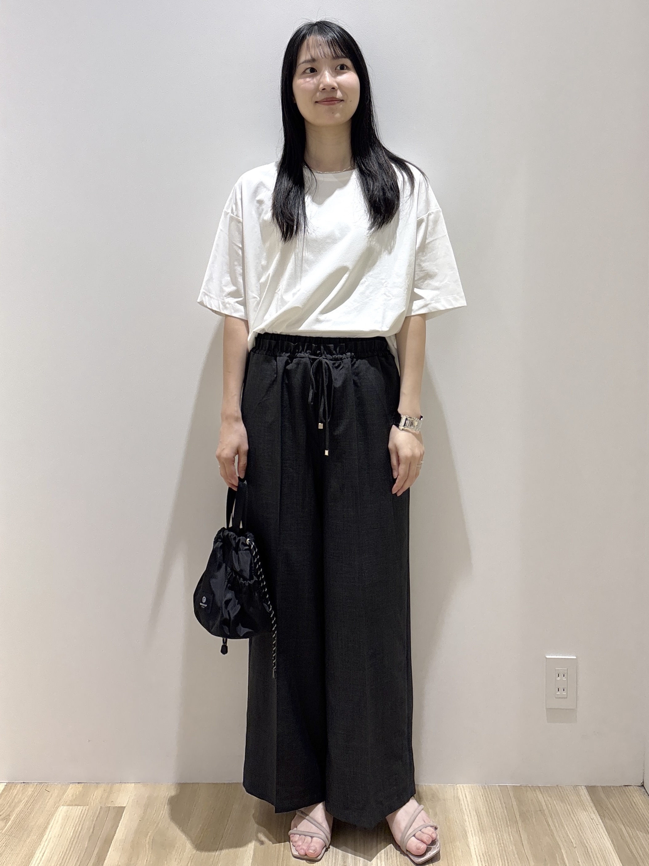 sachikoさんの「OPAQUE.CLIP｜【接触冷感】リラクシーカットソー《洗濯機OK》」を使ったコーディネート