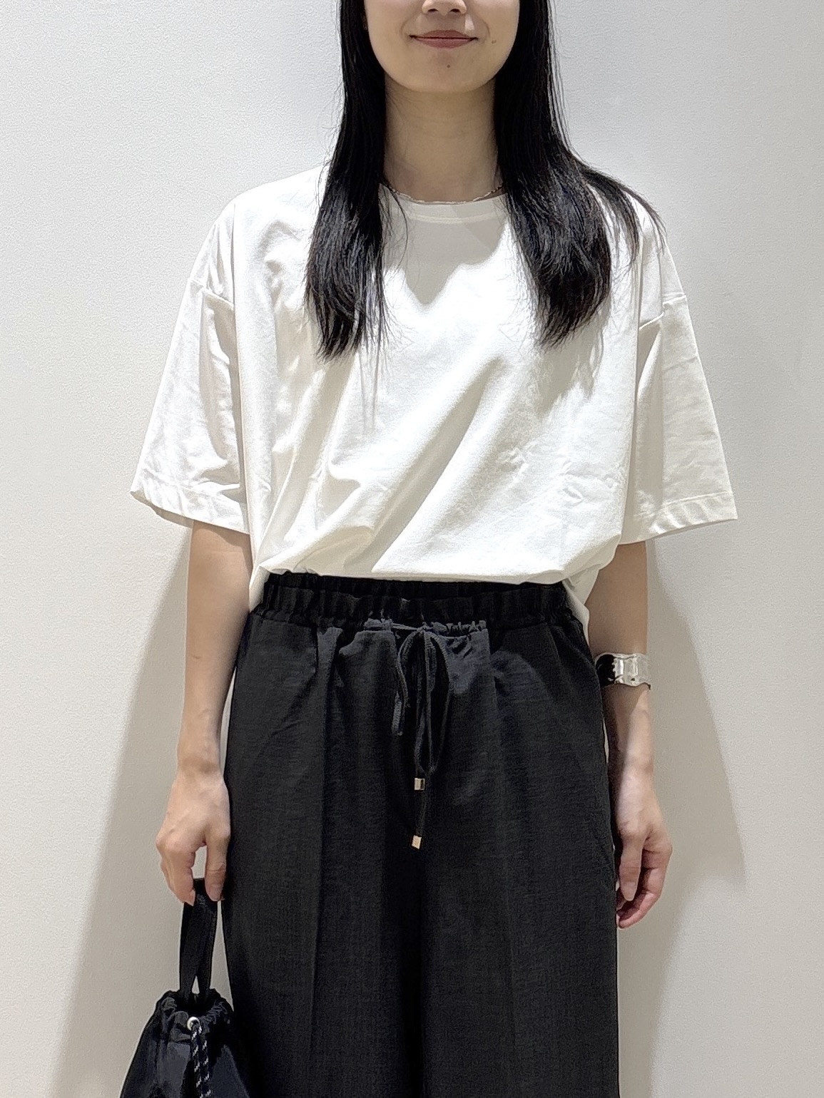 sachikoさんの「OPAQUE.CLIP｜【接触冷感】リラクシーカットソー《洗濯機OK》」を使ったコーディネート