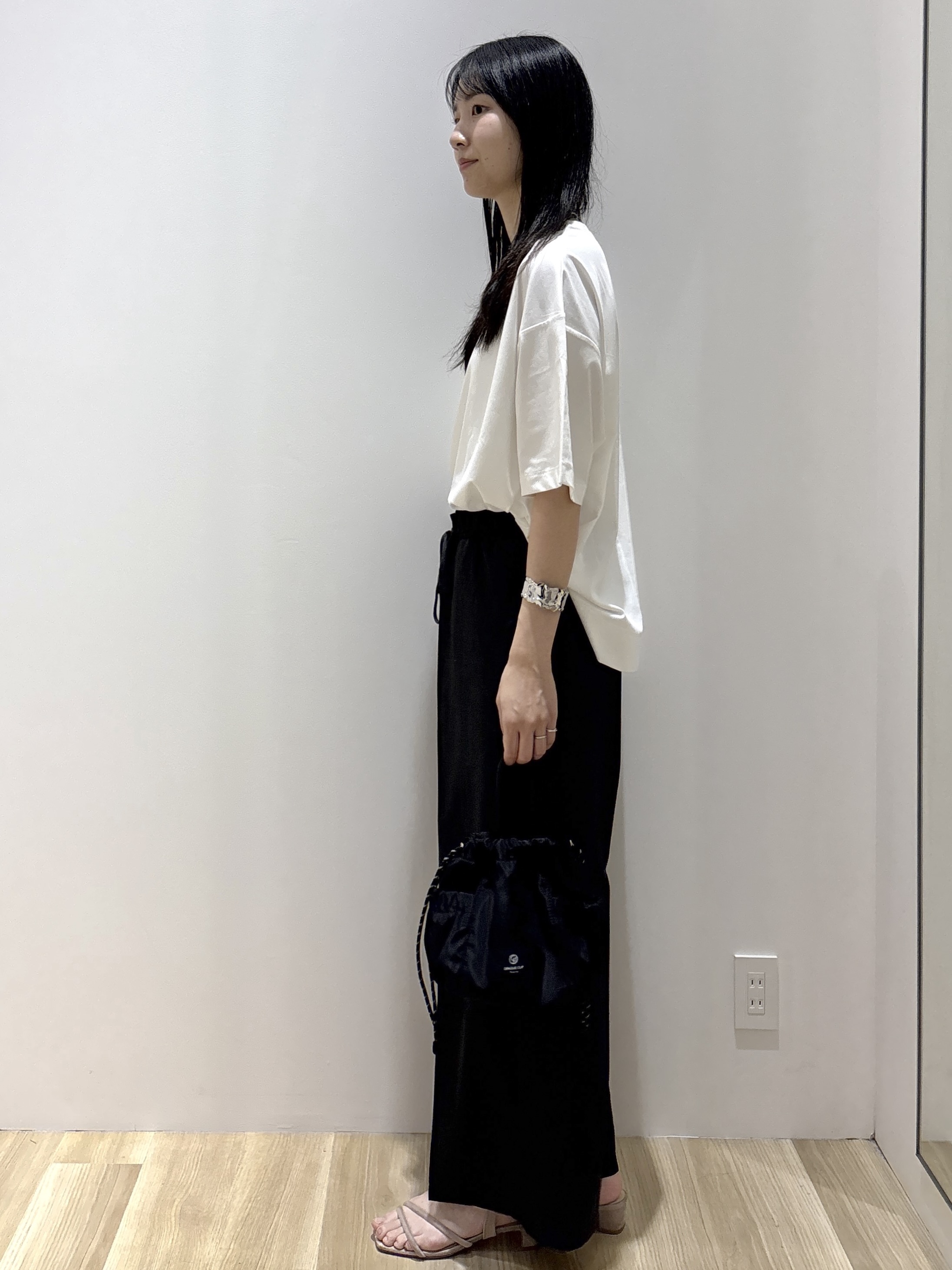 sachikoさんの「OPAQUE.CLIP｜【接触冷感】リラクシーカットソー《洗濯機OK》」を使ったコーディネート