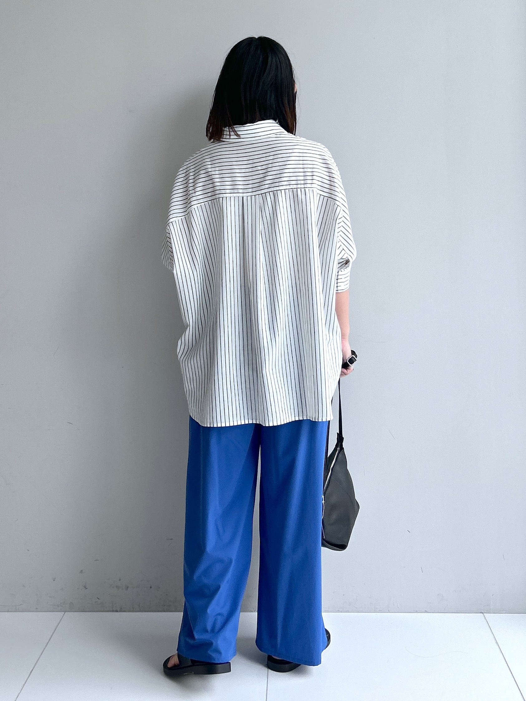Hirokaさんの「Dessin｜【セットアップ可/洗える】リネンブレンドドルマンシャツ」を使ったコーディネート