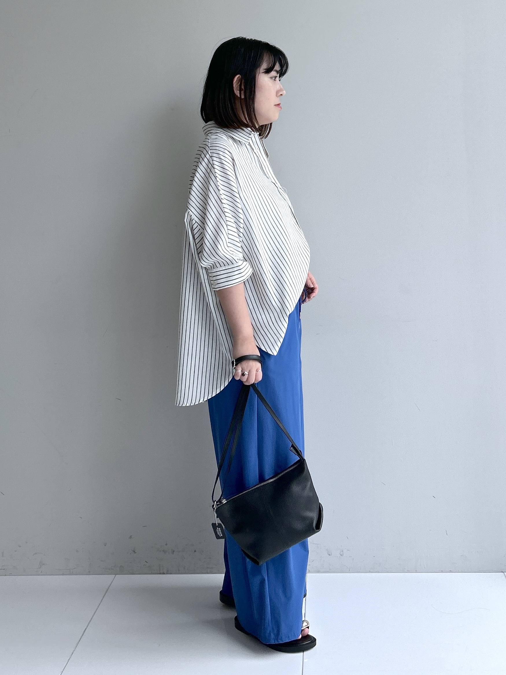 Hirokaさんの「Dessin｜【セットアップ可/洗える】リネンブレンドドルマンシャツ」を使ったコーディネート