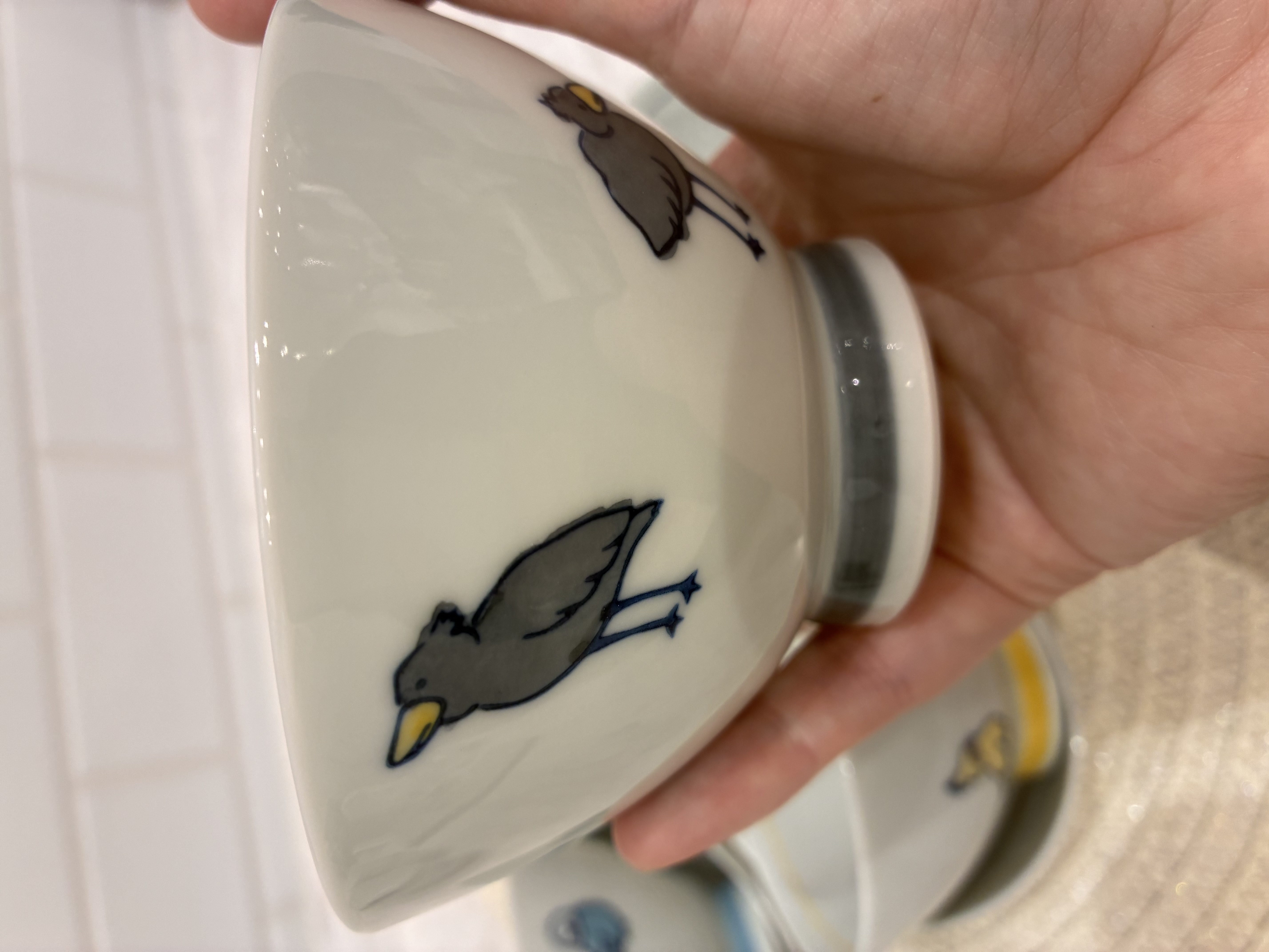 もかさんの「212 KITCHEN STORE｜corottori 飯碗 シマエナガ 桃」を使ったコーディネート