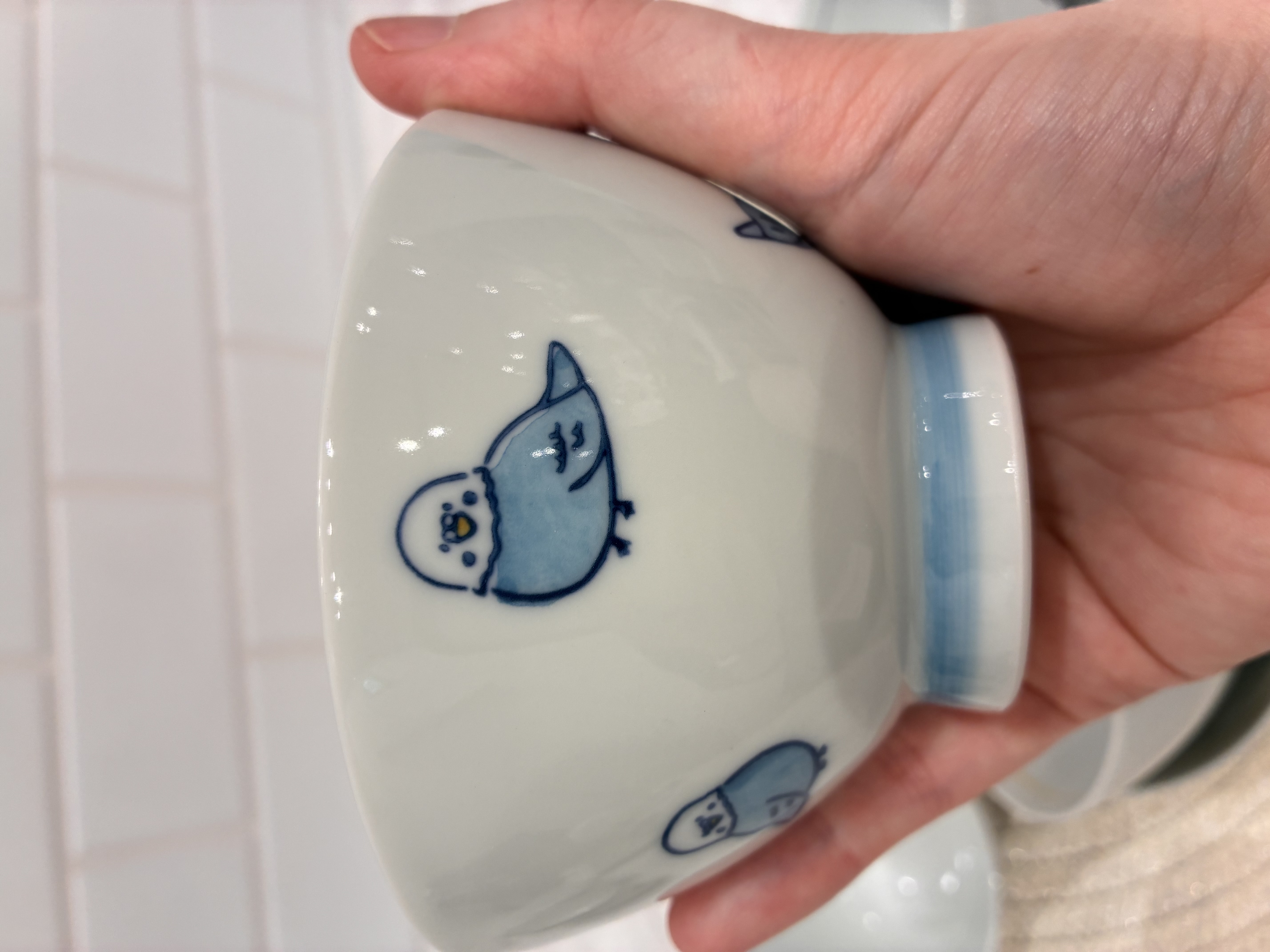 もかさんの「212 KITCHEN STORE｜corottori 飯碗 シマエナガ 桃」を使ったコーディネート