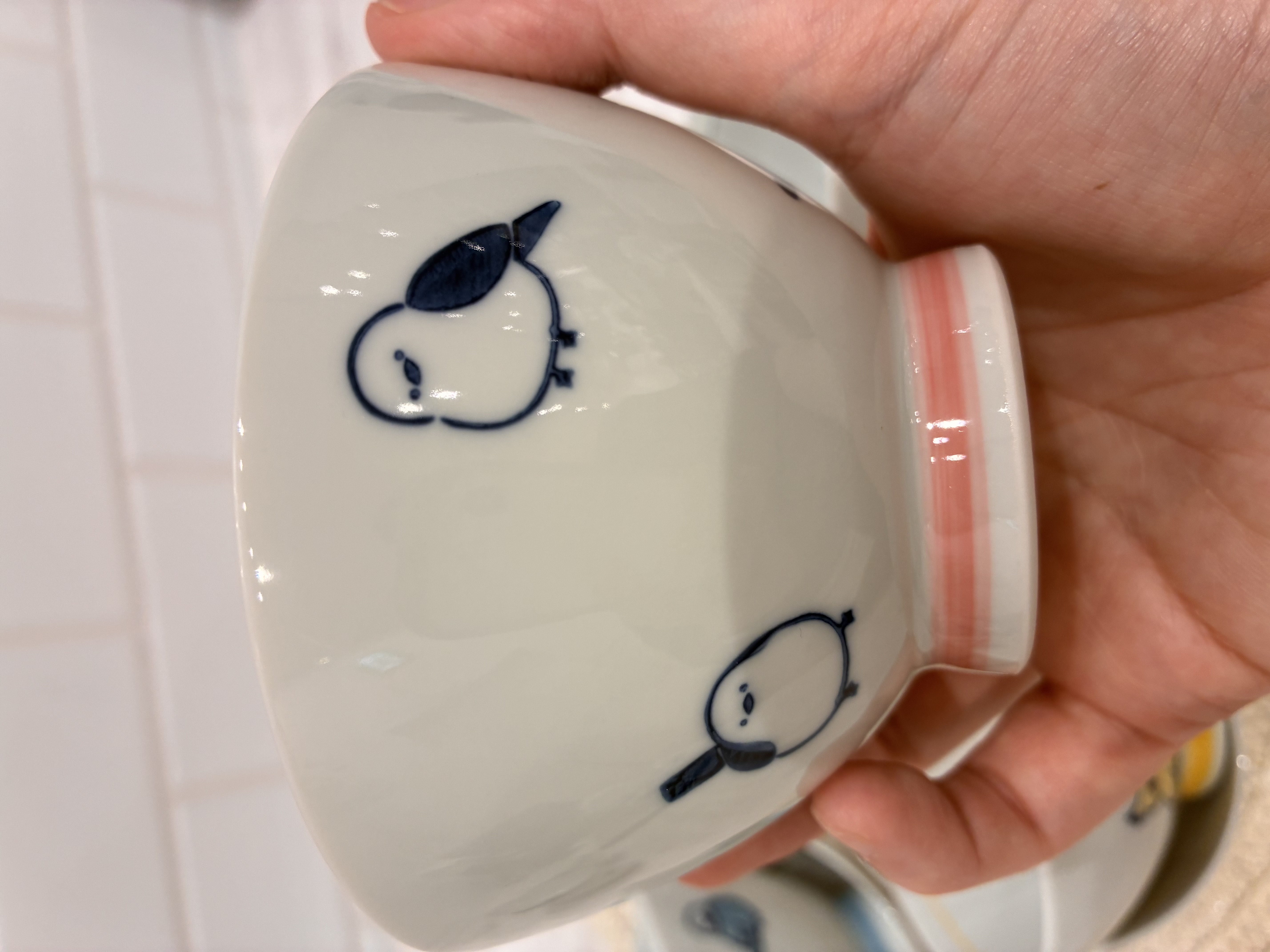 もかさんの「212 KITCHEN STORE｜corottori 飯碗 シマエナガ 桃」を使ったコーディネート