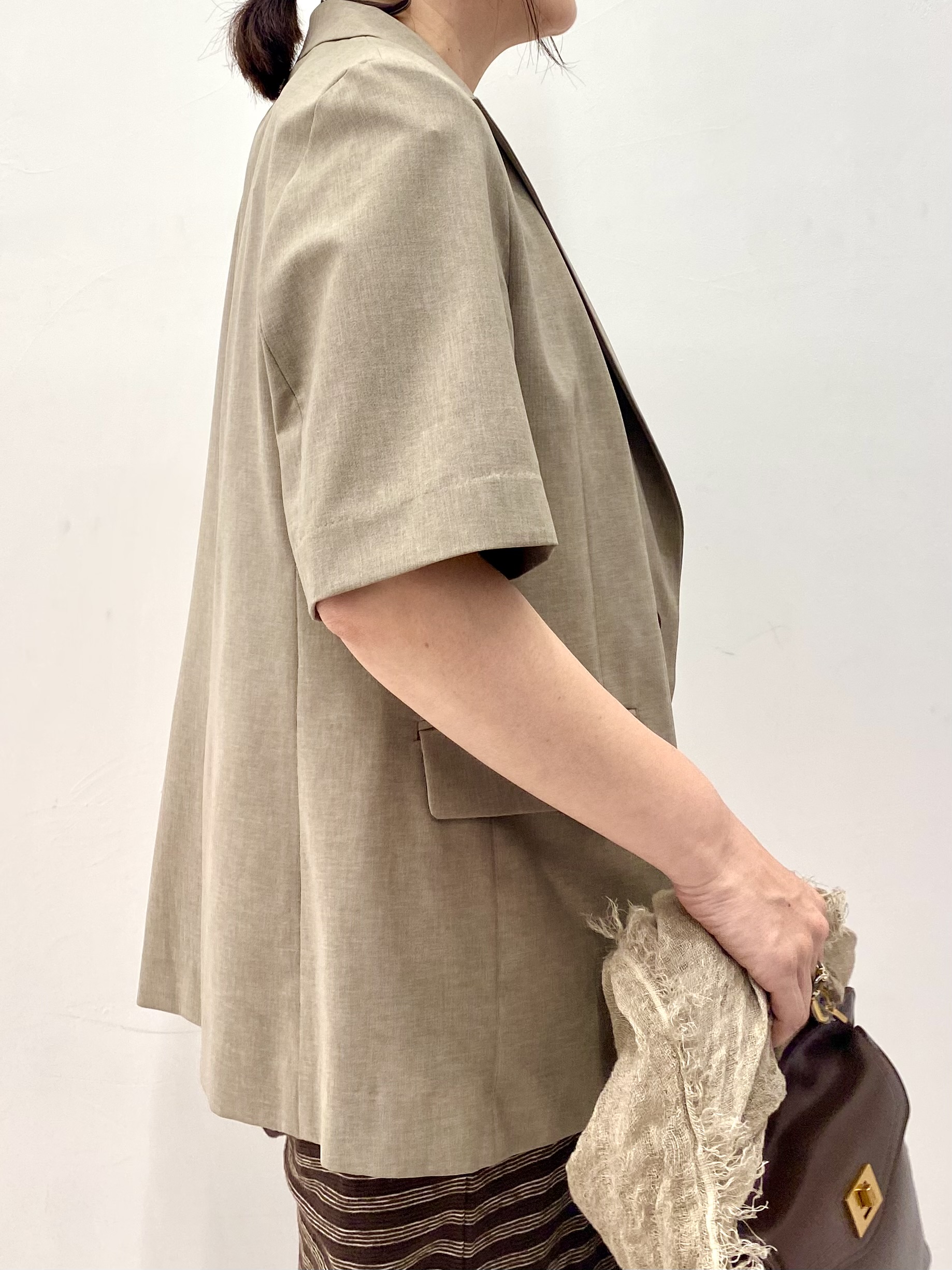Sawaguchiさんの「DRESSTERIOR｜【otonaMUSE5月号掲載/セットアップ可】ウォッシャブルイージーサマージャケット」を使ったコーディネート