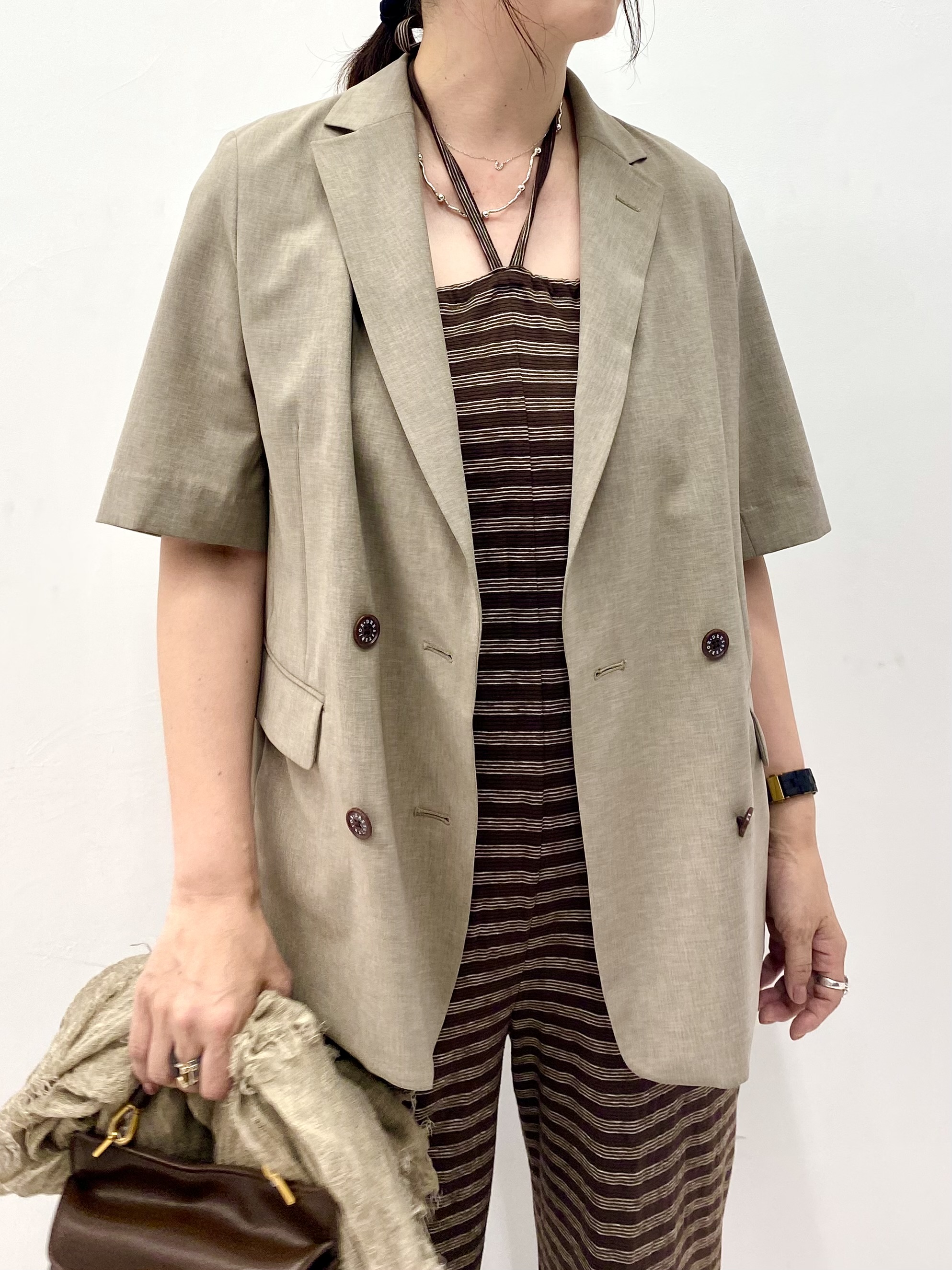Sawaguchiさんの「DRESSTERIOR｜【otonaMUSE5月号掲載/セットアップ可】ウォッシャブルイージーサマージャケット」を使ったコーディネート