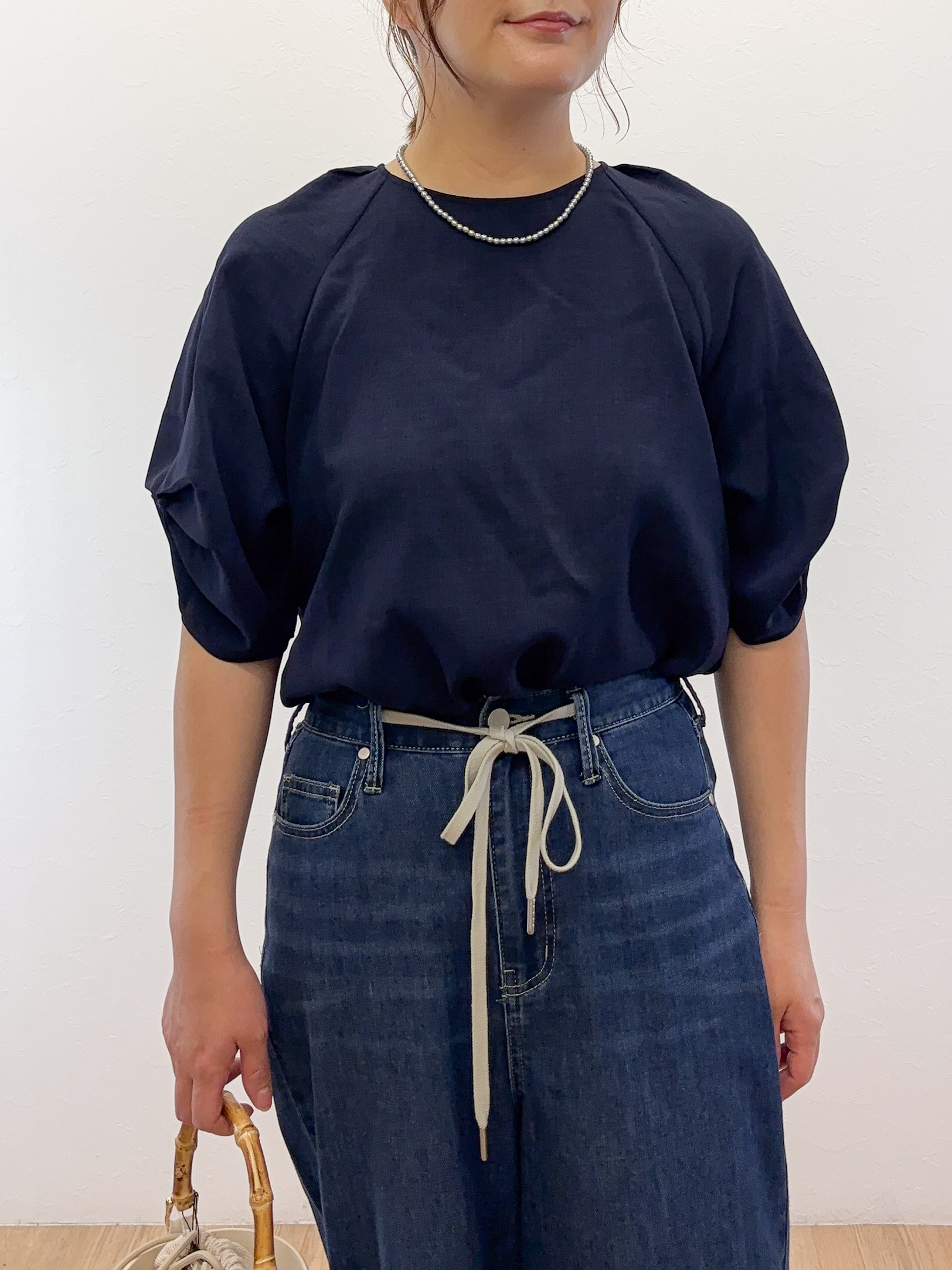 Takeさんの「OPAQUE.CLIP｜リラックスイージーワイドパンツ【洗濯機OK】」を使ったコーディネート