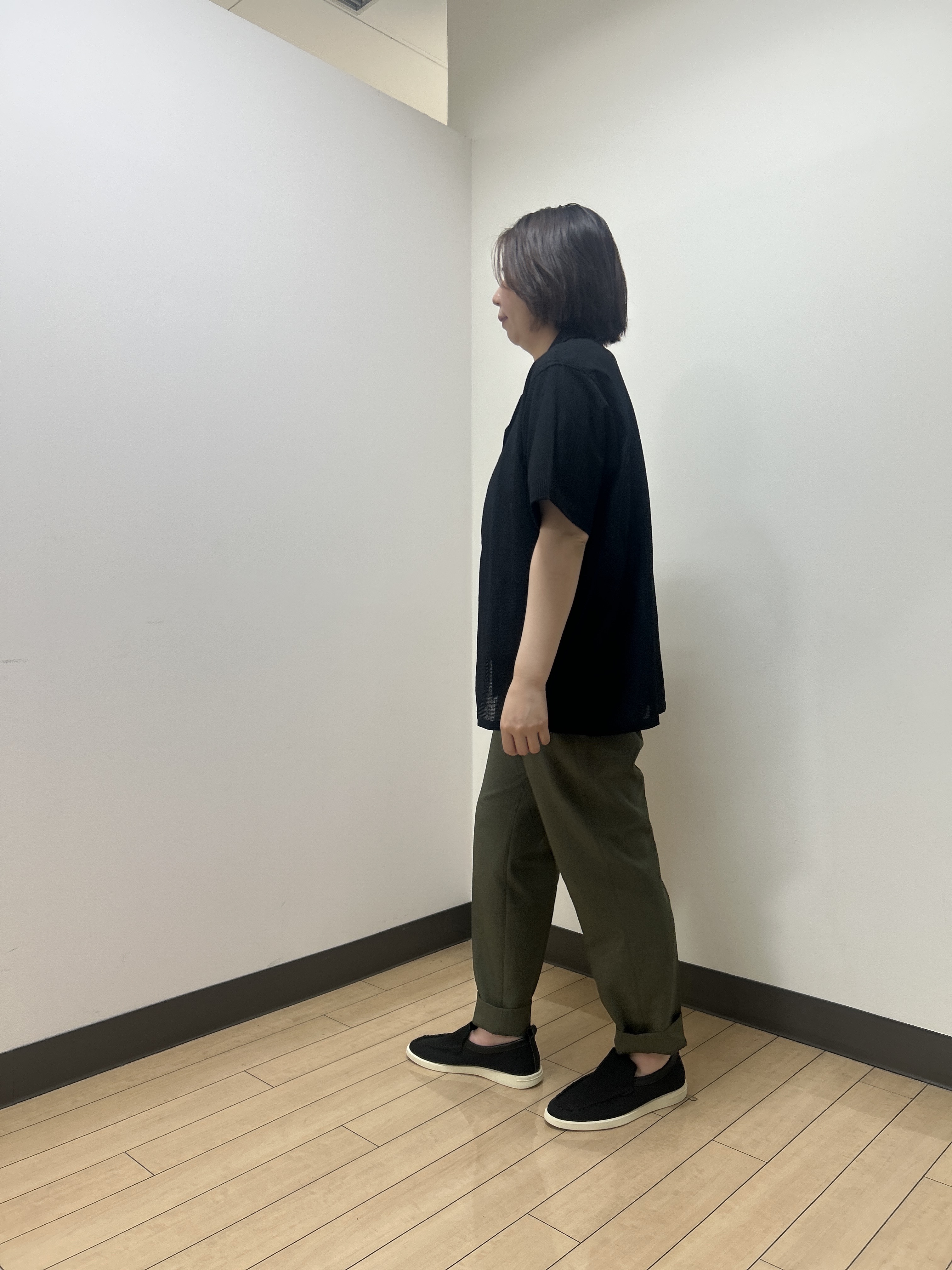 okaさんの「TAKEO KIKUCHI｜【通気性】トリコットサッカー オープンカラー シャツ」を使ったコーディネート