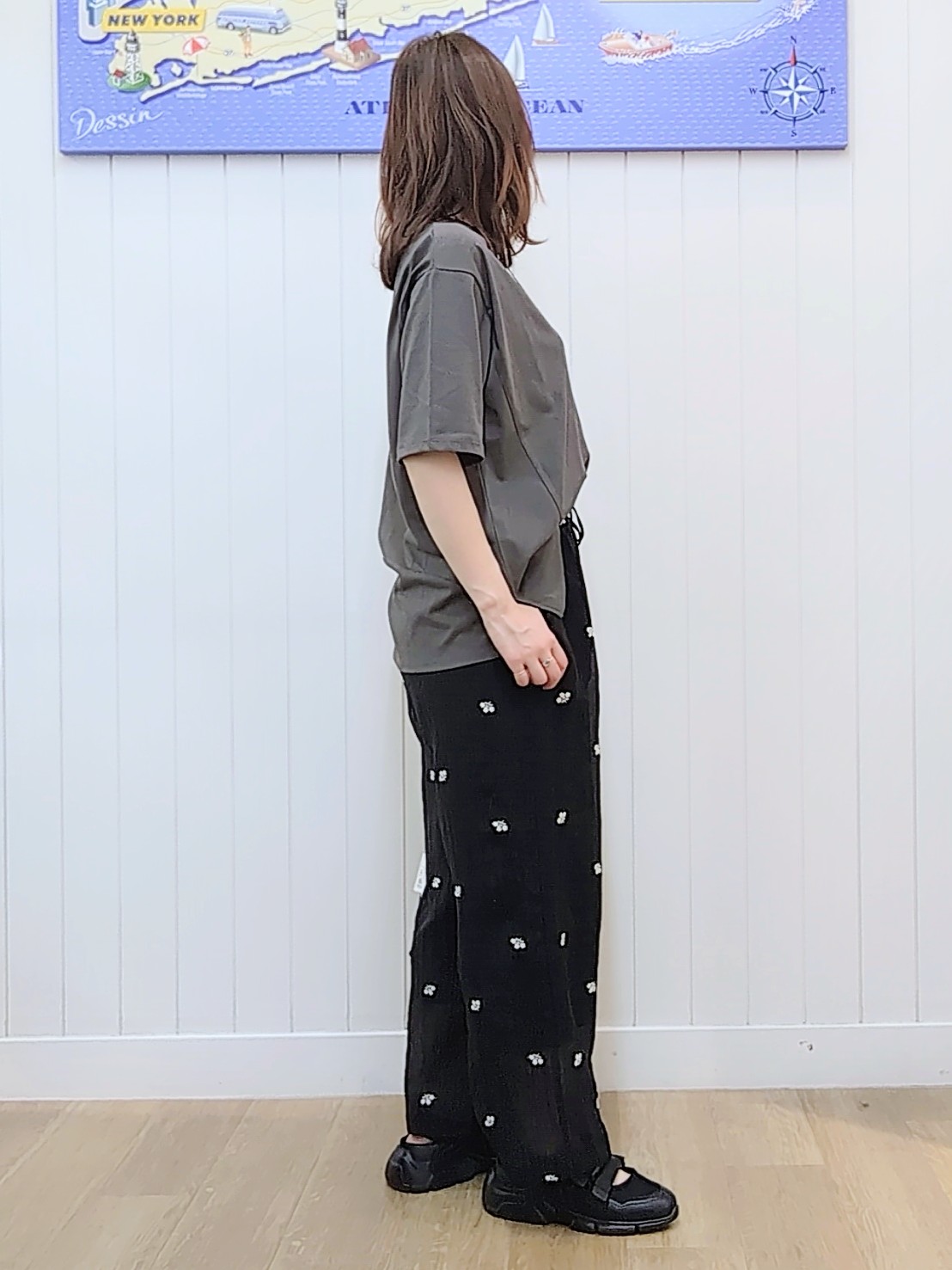 itoさんの「Dessin｜【UVカット/接触冷感】プレーティングTシャツ」を使ったコーディネート