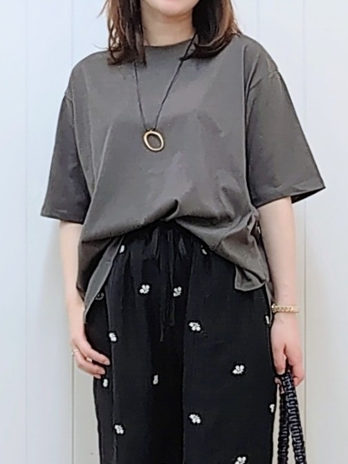 itoさんの「Dessin｜【UVカット/接触冷感】プレーティングTシャツ」を使ったコーディネート