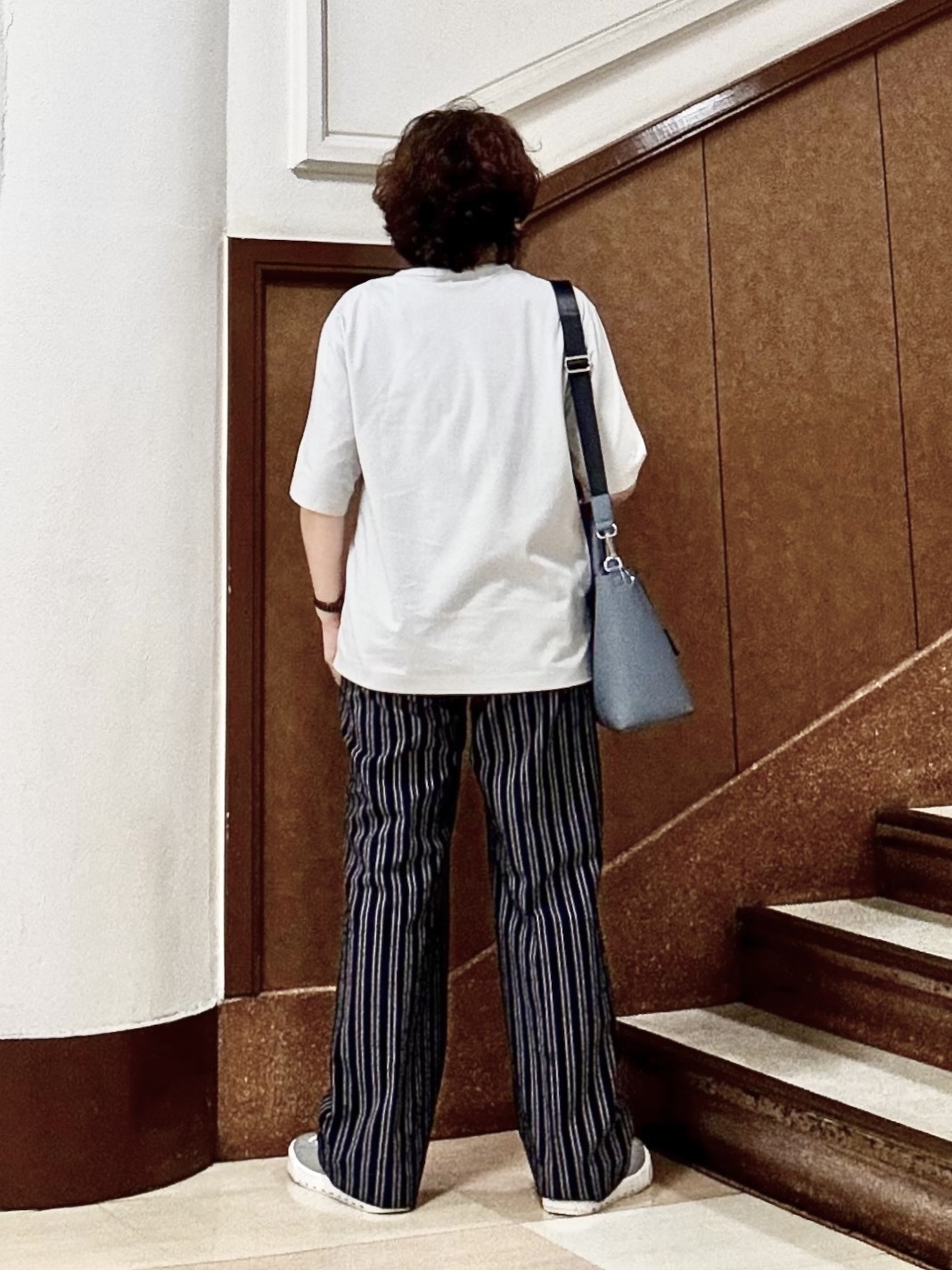 のぐみさんの「TAKEO KIKUCHI｜【BOWLER HAT LABEL】クールデオドラントジャージ ハットスタイルス 半袖Tシャツ」を使ったコーディネート