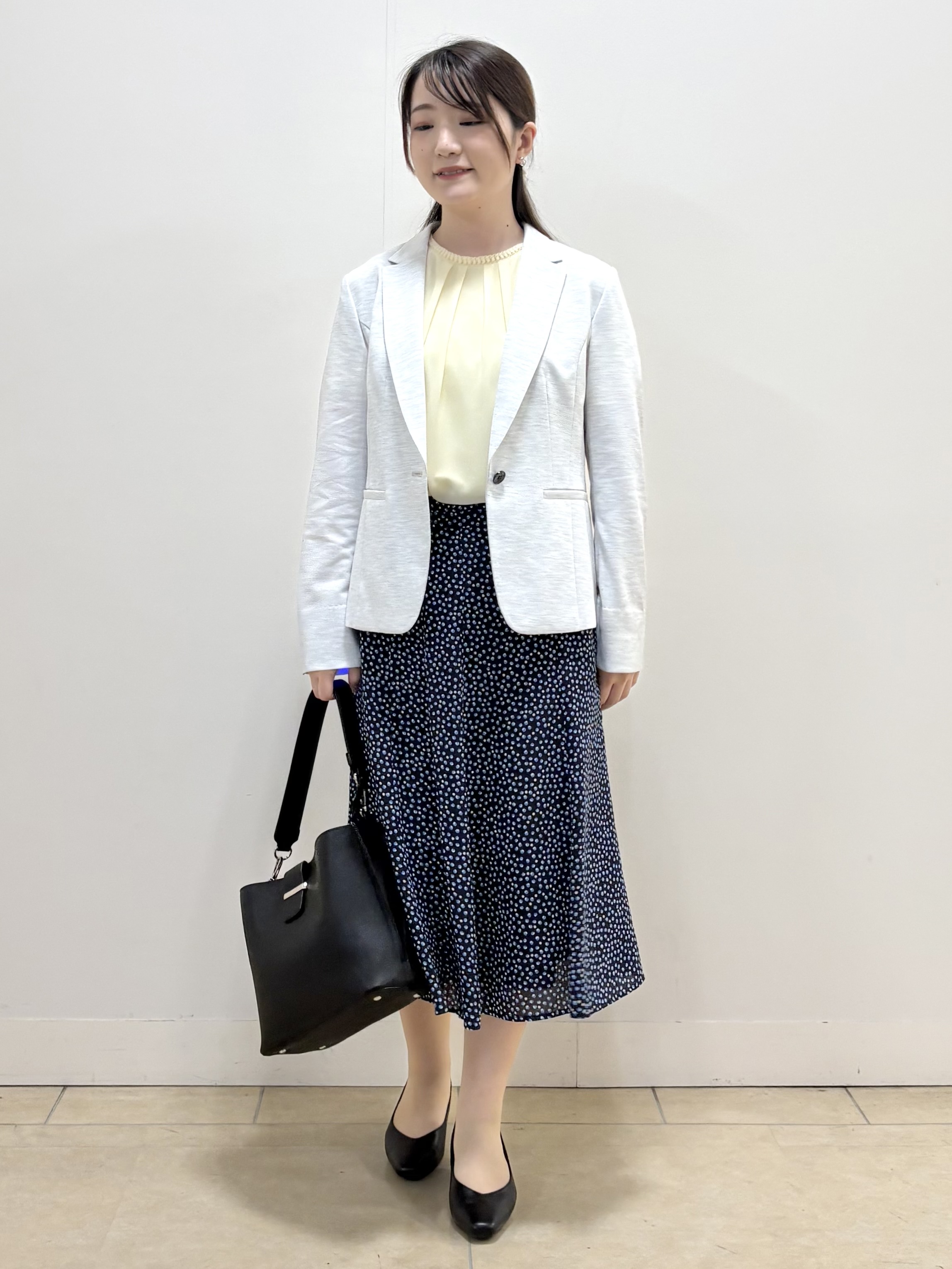 mikiさんの「Reflect｜【SS-4Lサイズ／UVカット／接触冷感】匠ジャケット／ベーシックテーラード」を使ったコーディネート