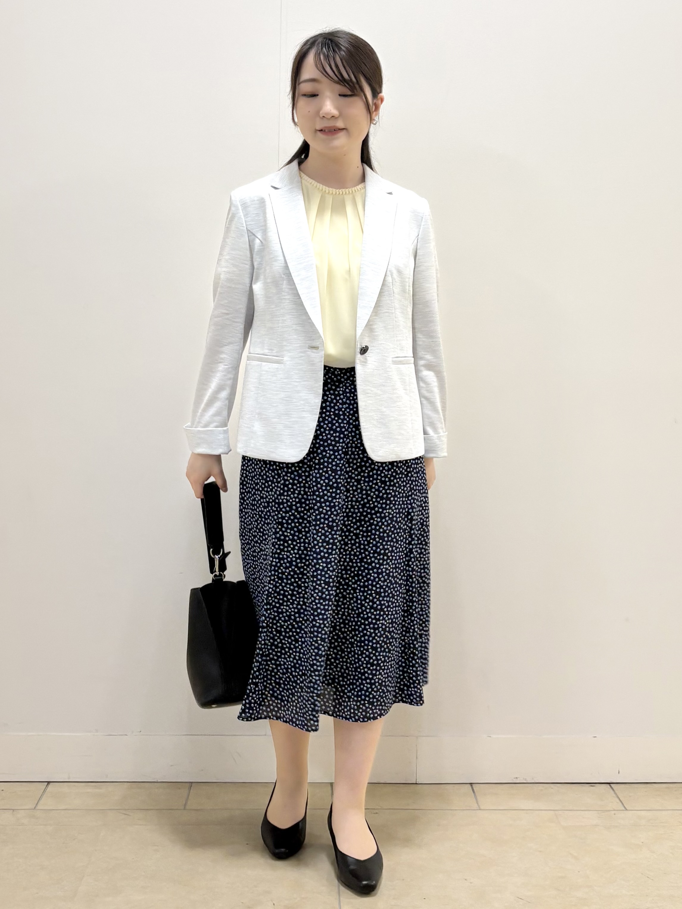 mikiさんの「Reflect｜【SS-4Lサイズ／UVカット／接触冷感】匠ジャケット／ベーシックテーラード」を使ったコーディネート