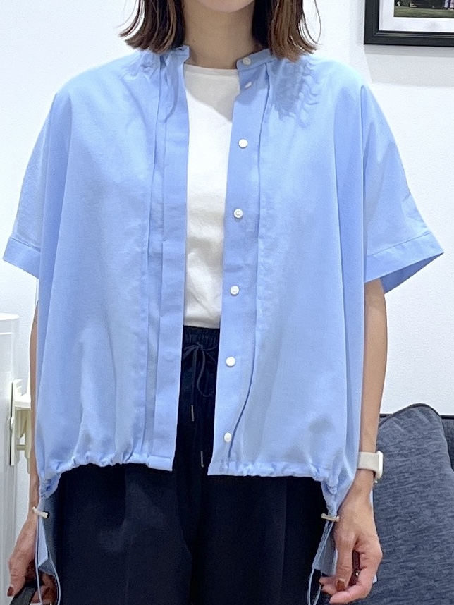 canaさんの「Dessin｜【高通気/セットアップ可】ドロストシャツ」を使ったコーディネート