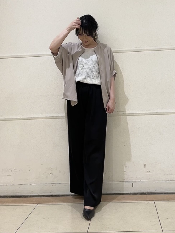 watanabeさんの「UNTITLED｜【着る日傘】ドルマンフォルムブルゾン」を使ったコーディネート